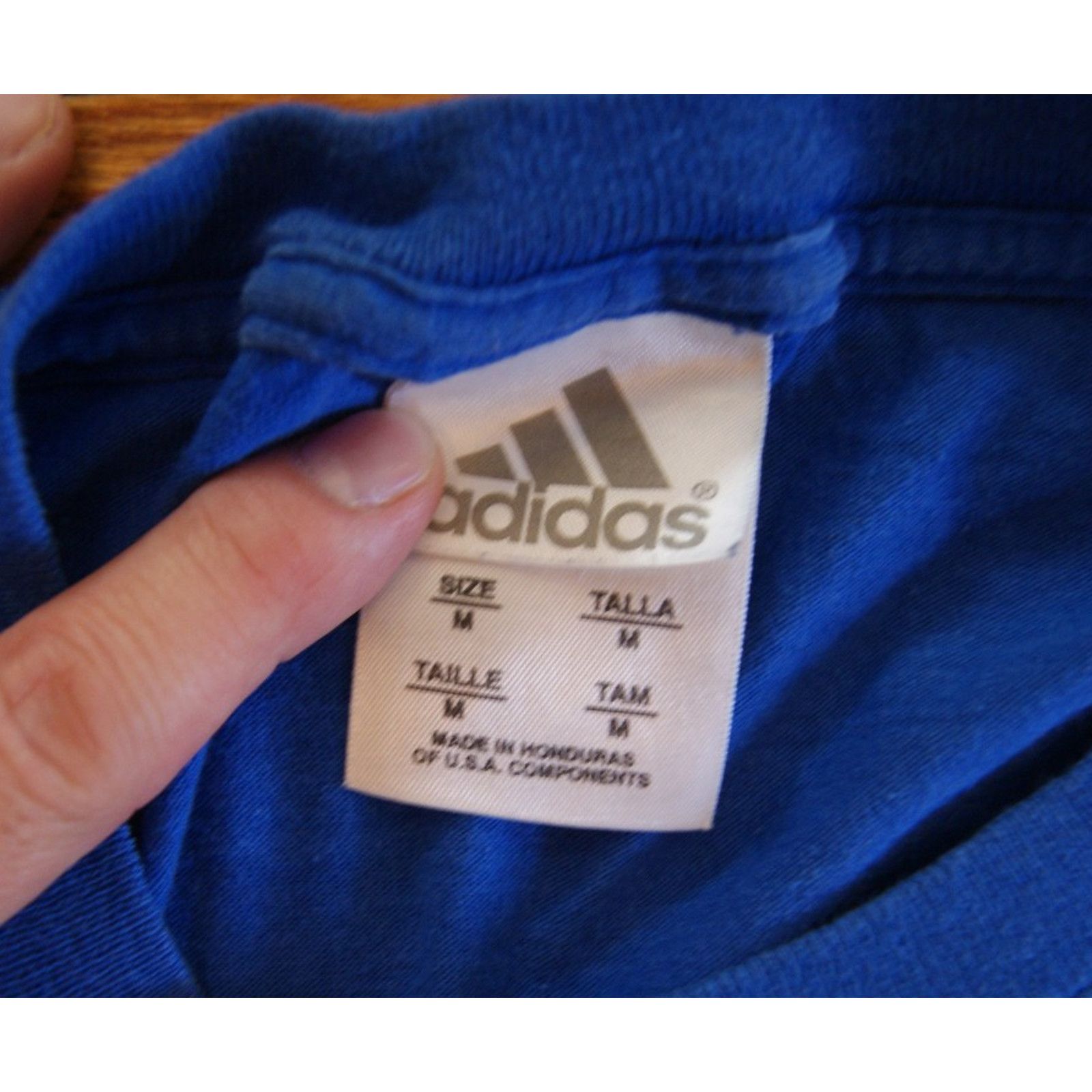 Adidas VTG Chicago Cubs Adidas 2006 Script Logo Blue Mens M TShirt Size US M / EU 48-50 / 2 - 4 Thumbnail