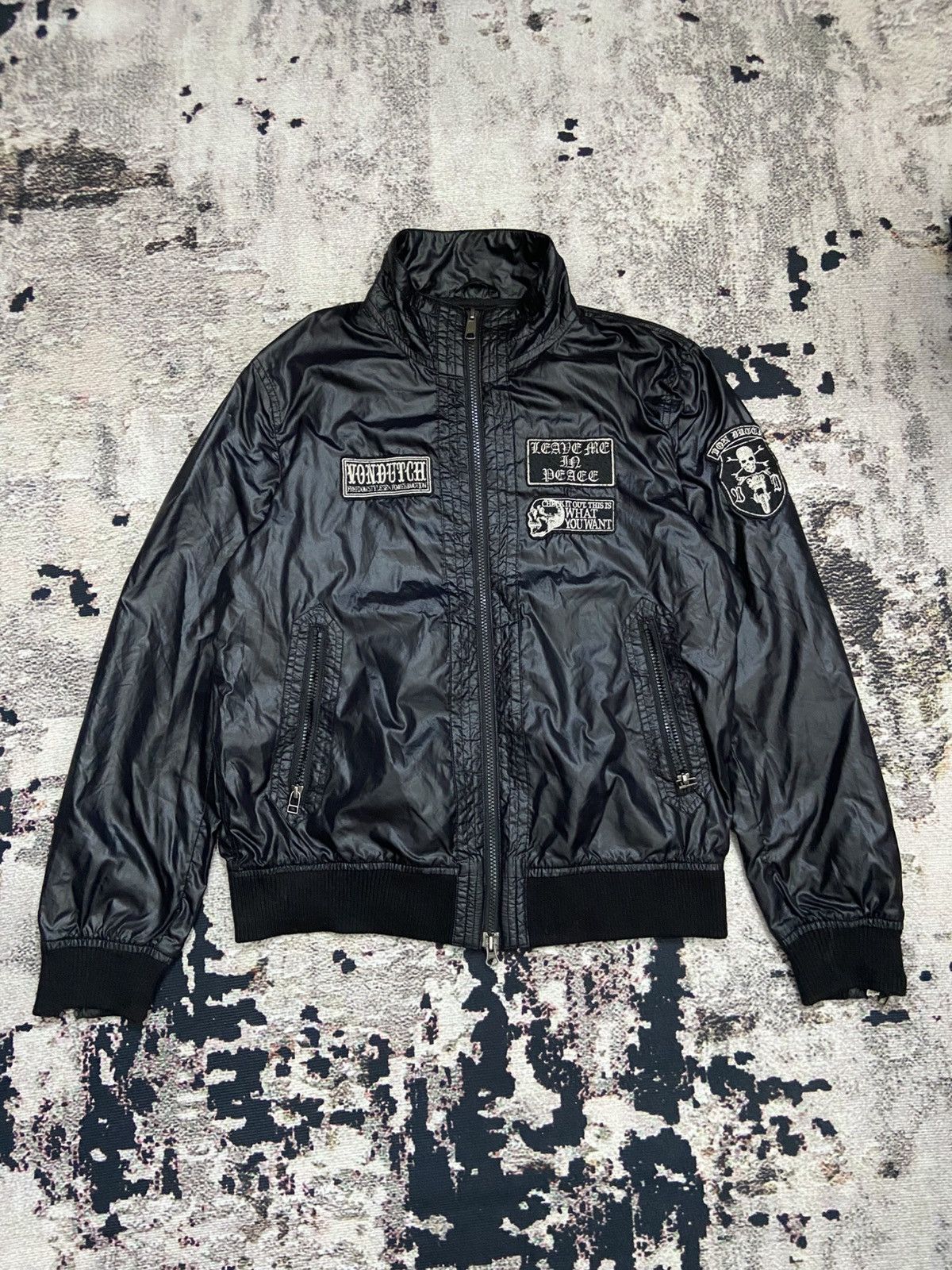 Von Dutch Von Dutch Y2K Patched Nylon Jacket Size US L / EU 52-54 / 3 - 1 Thumbnail