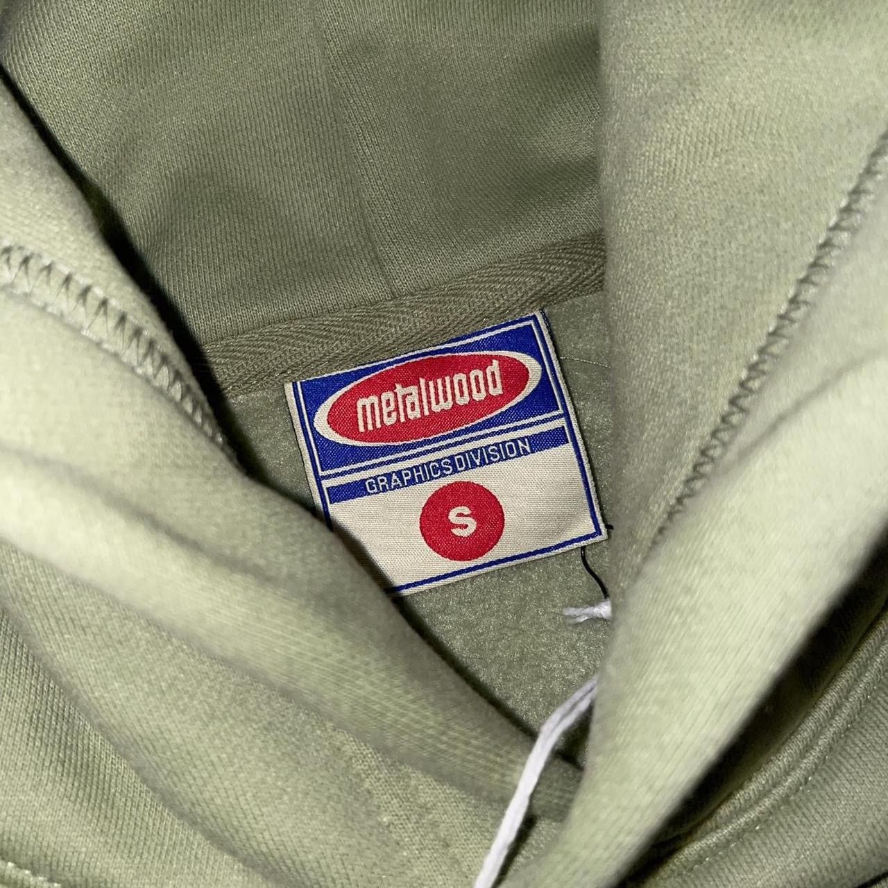 Metalwood Studio Metalwood Studio Aerodynamics Sage Green hoodie Size US S / EU 44-46 / 1 - 3 Thumbnail