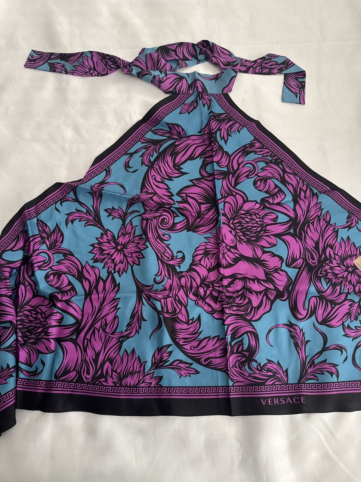 Versace Versace silk halter top Size ONE SIZE - 1 Thumbnail
