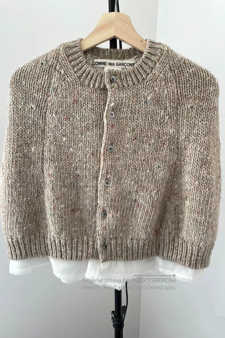 Comme des Garcons Comme Des Garcons Cape Knit Open Cardigan, Shawl Size XS / US 0-2 / IT 36-38 - 1 Thumbnail