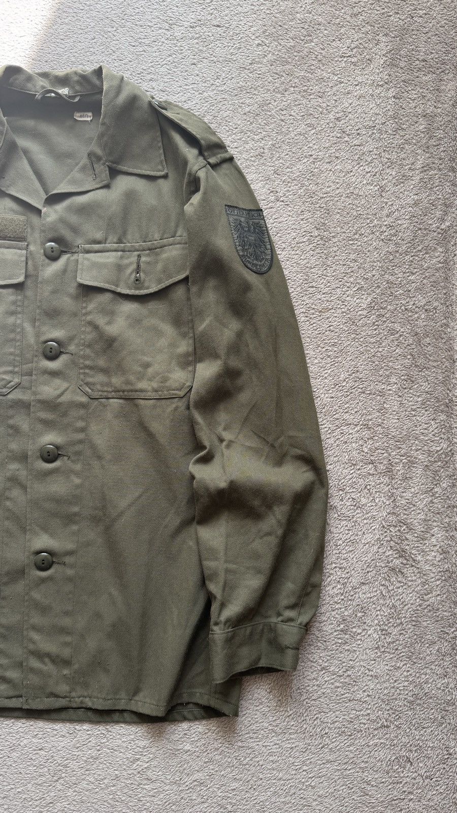 Japanese Brand Vintage 80s O’sterReich Bundesheer Army Military Jacket Size US M / EU 48-50 / 2 - 3 Thumbnail
