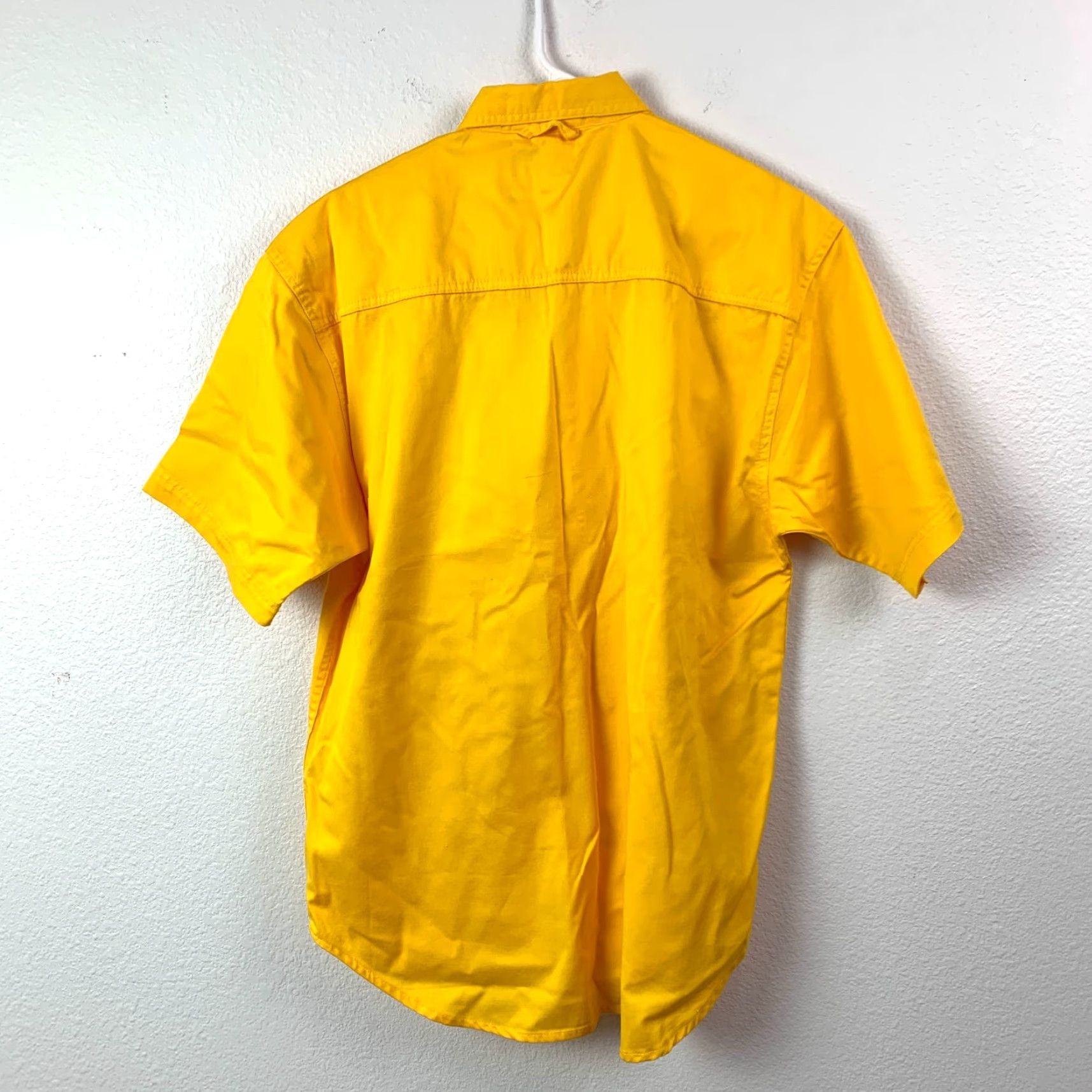 Vintage VINTAGE Sierra Pacific Shirt Mens M Yellow 90s Button-Up Short Sleeve Collared 47 Chest Regular Fit Vintage 90s Retro Size US M / EU 48-50 / 2 - 5 Thumbnail