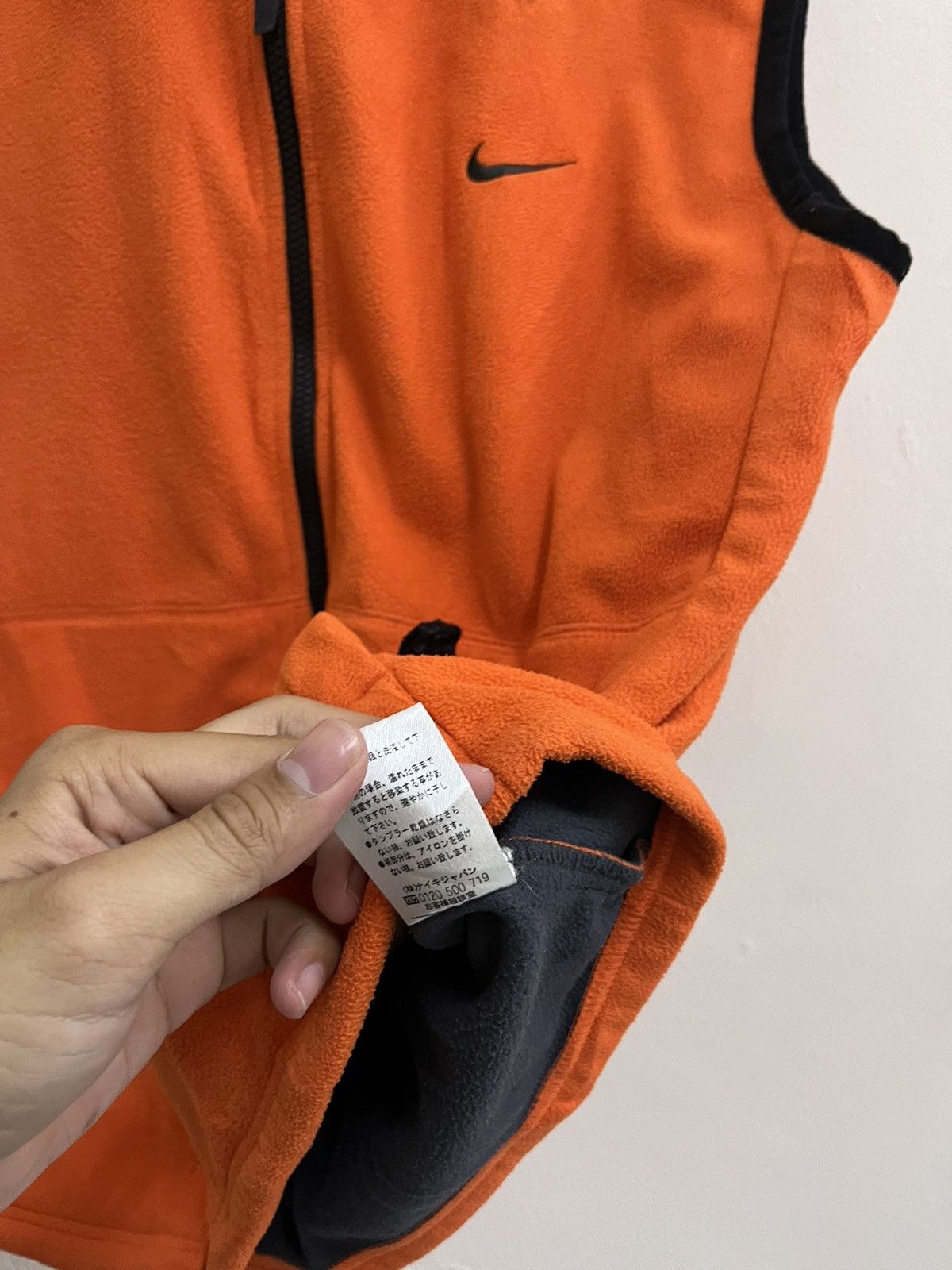 Vintage Nike Vintage fleece vest jacket Size US M / EU 48-50 / 2 - 5 Thumbnail