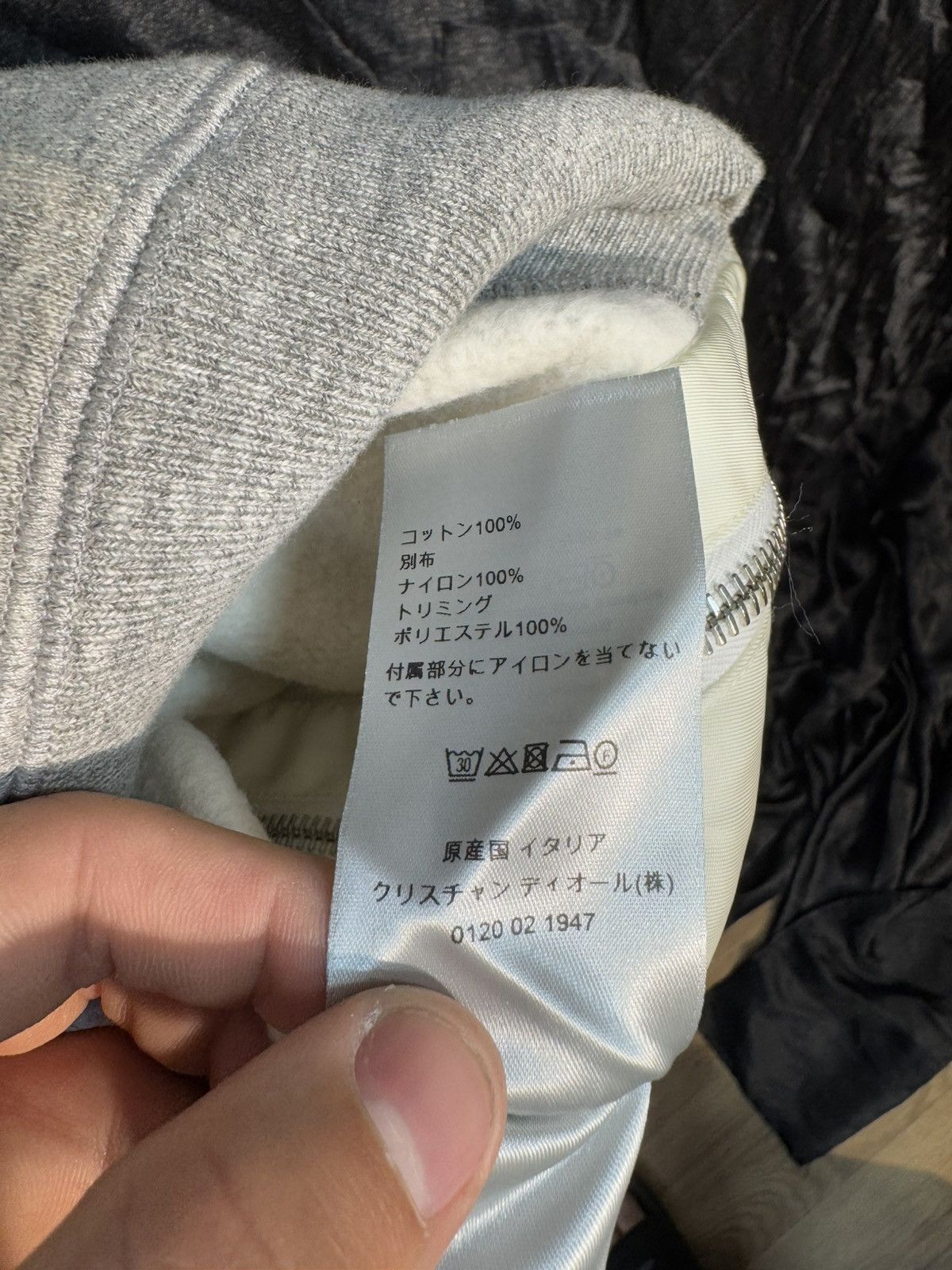 Dior Dior Homme Sweatshirt Gray 2XL Size US XXL / EU 58 / 5 - 8 Thumbnail