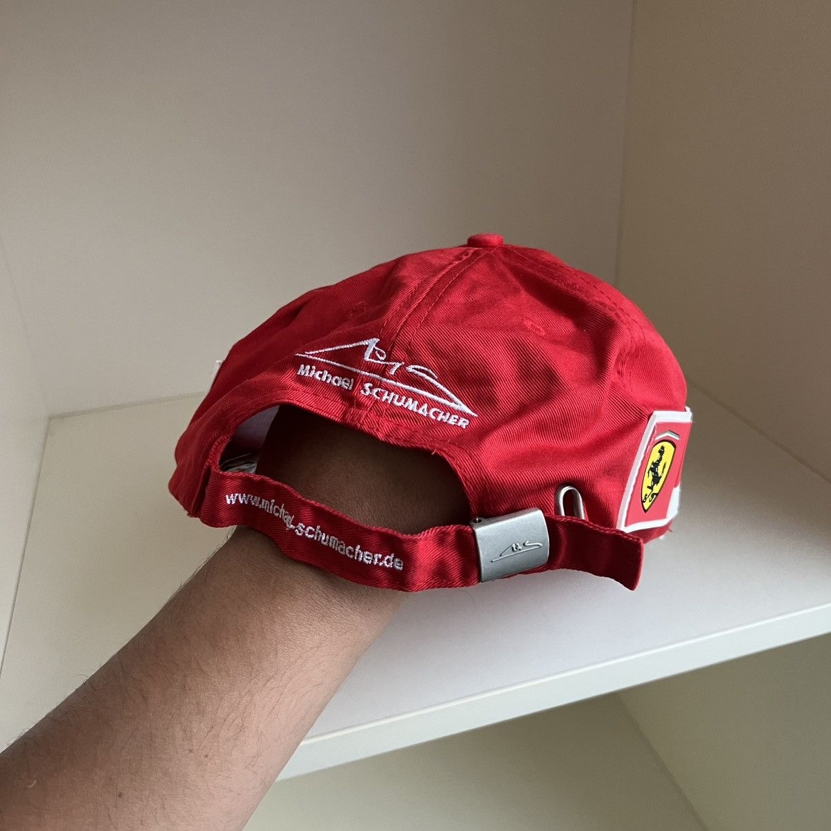 Ferrari Vintage Ferrari Racing Cap Michael Schumacher Dekra Size ONE SIZE - 6 Thumbnail