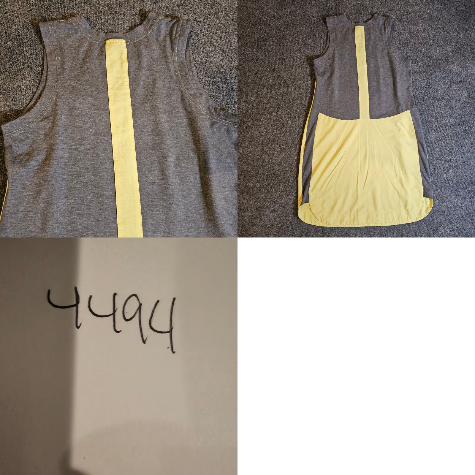 Vintage Title Nine Dress Womens Large Gray Green Golf Athletic Pockets Casual Workout Tennis Size L / US 10 / IT 46 - 8 Thumbnail