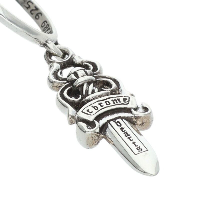 Chrome Hearts Chrome Hearts Dagger Hoop Silver Earring Size ONE SIZE - 5 Thumbnail