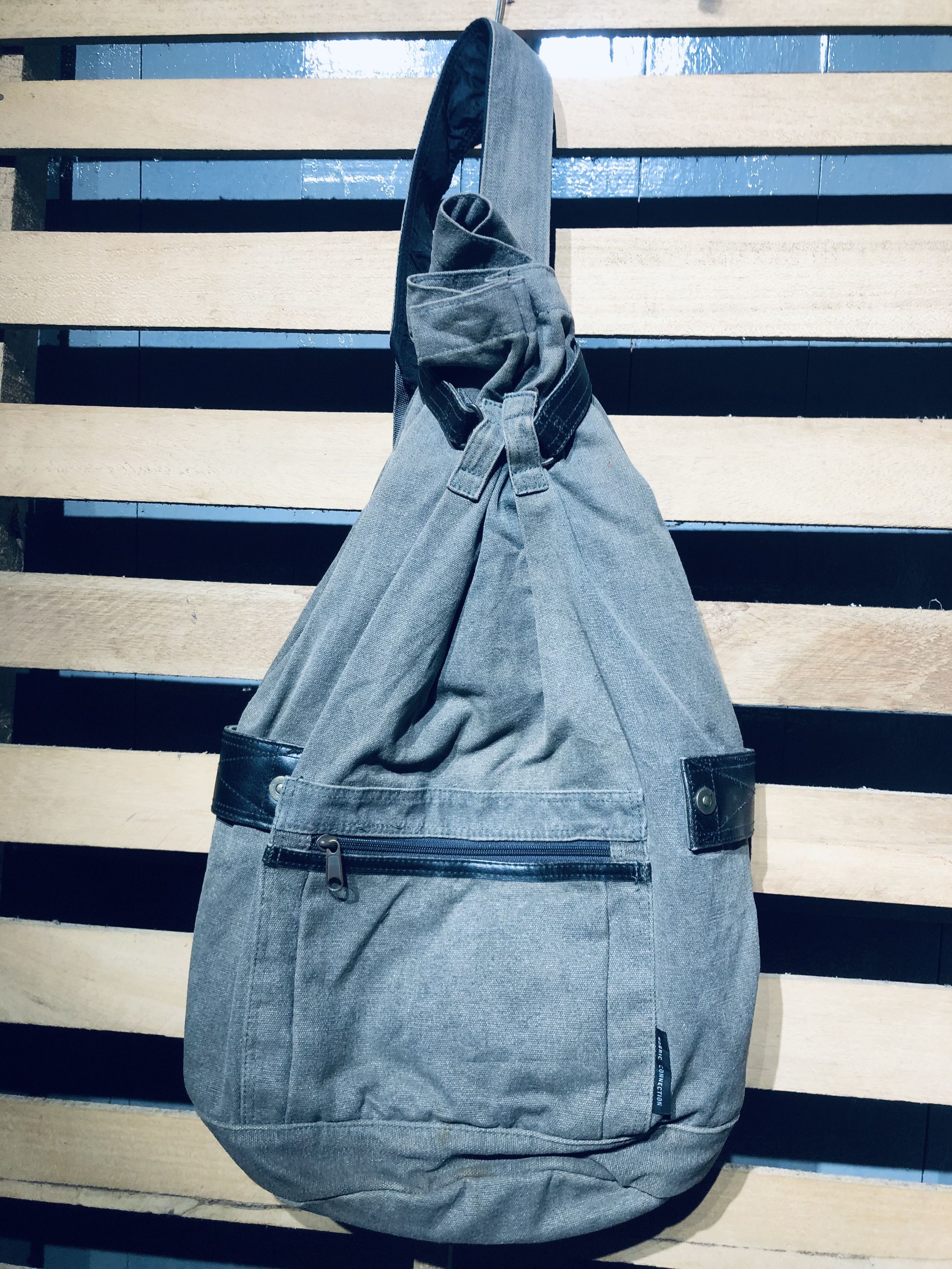 Fashion Victim × Japanese Brand Japanese Fabric Connection Style Crossline Body Bag Size ONE SIZE - 10 Thumbnail