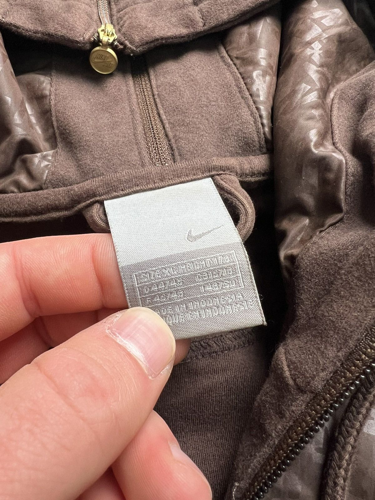 Nike × Vintage Nike vintage zip hoodie Size US XL / EU 56 / 4 - 5 Thumbnail