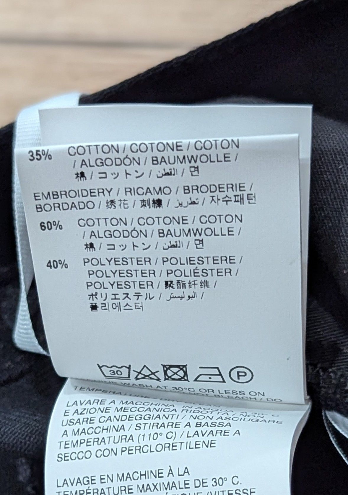 Off-White OFF-WHITE Leaf Embroidered Logo Skate Fit Jeans Black 32 Size US 32 / EU 48 - 10 Thumbnail