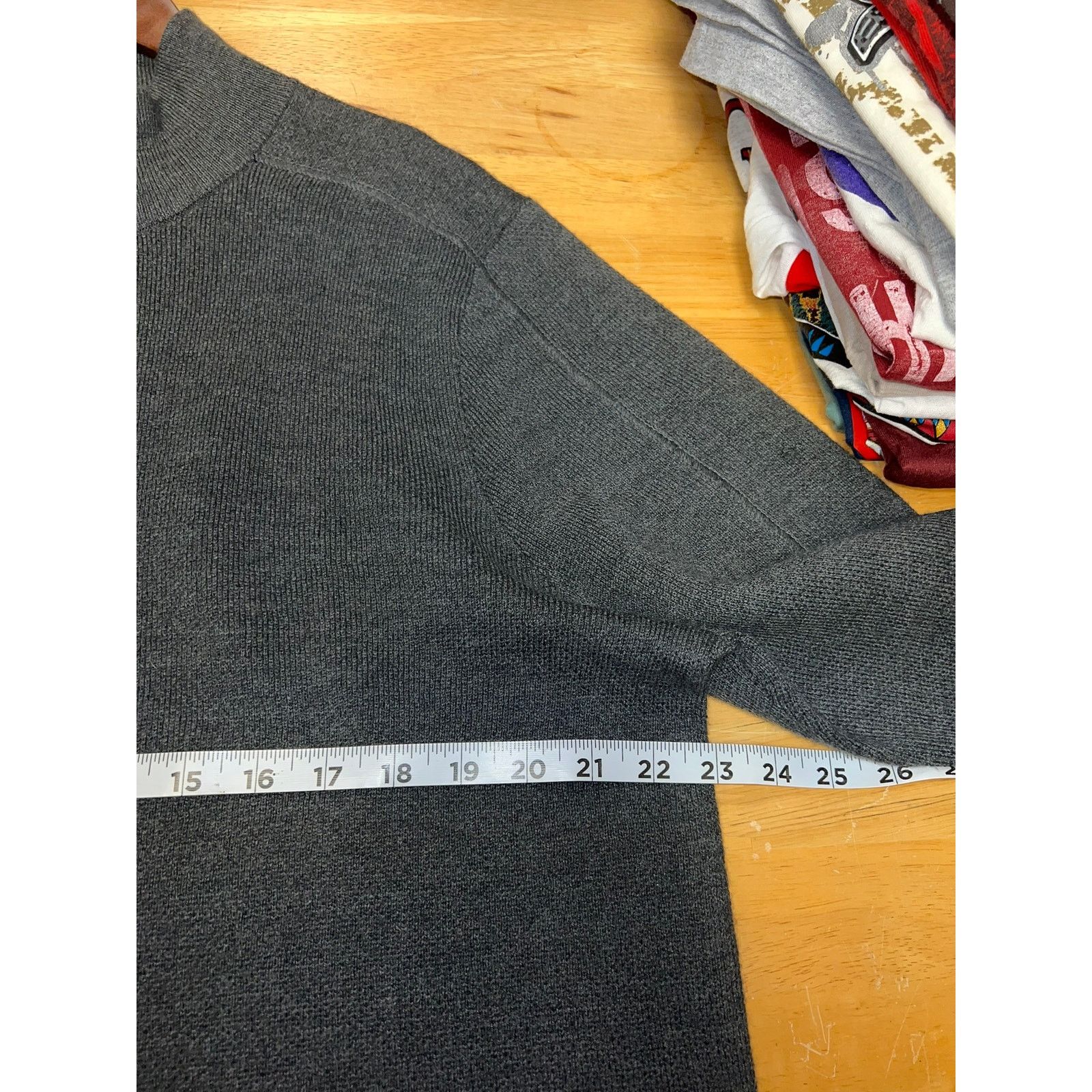 Vineyard Vines Vineyard Vines Shep & Ian Sweater Gray Large Merino Wool Size US L / EU 52-54 / 3 - 10 Thumbnail