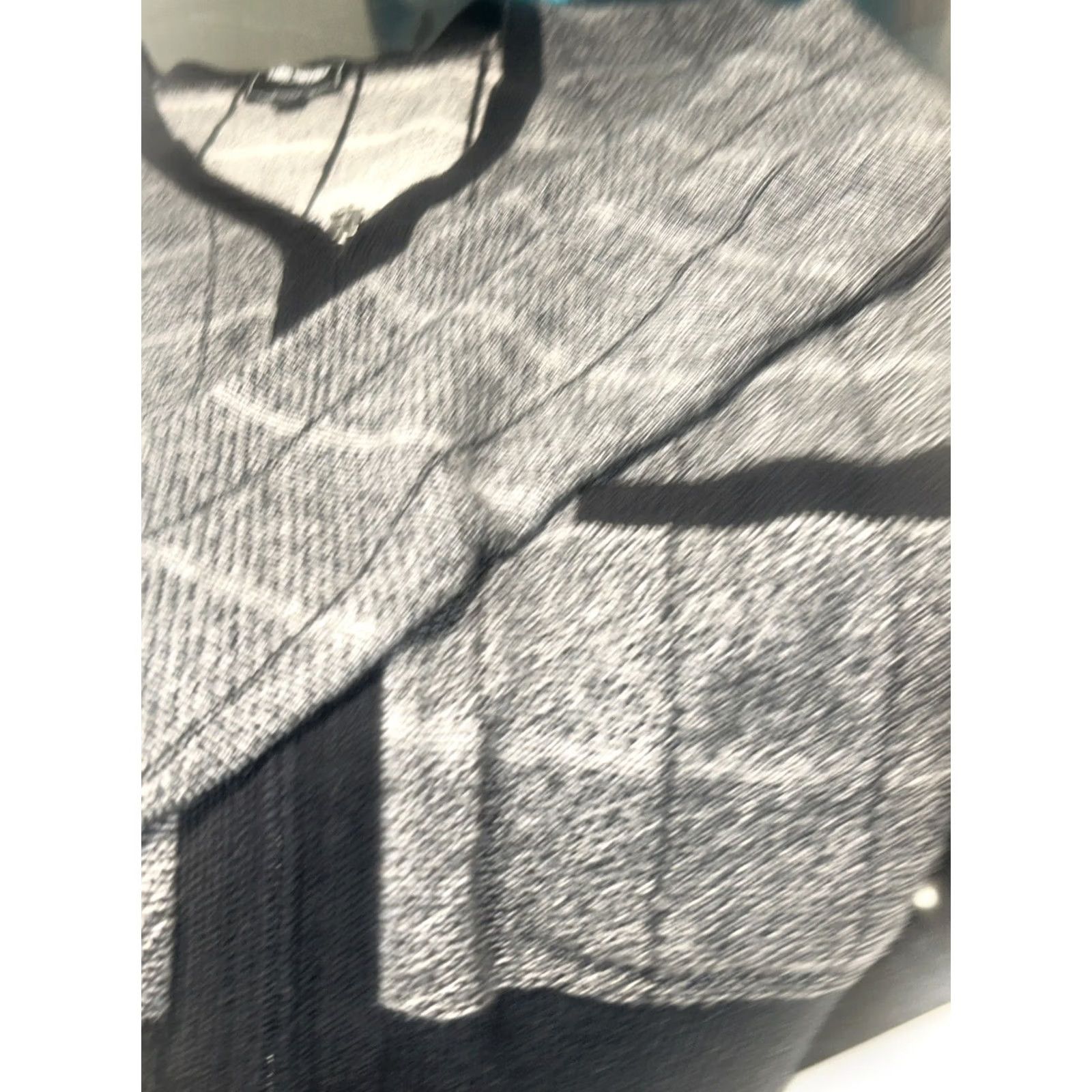 Todd Snyder Todd Snyder Sweater Men Small Gray&black Zip Up 2 Pocket Casual Knit Pullover Crew Neck Long Sleeve, Relaxed Fit, Regular Size, Gray, Pockets, Casual Size US S / EU 44-46 / 1 - 4 Thumbnail