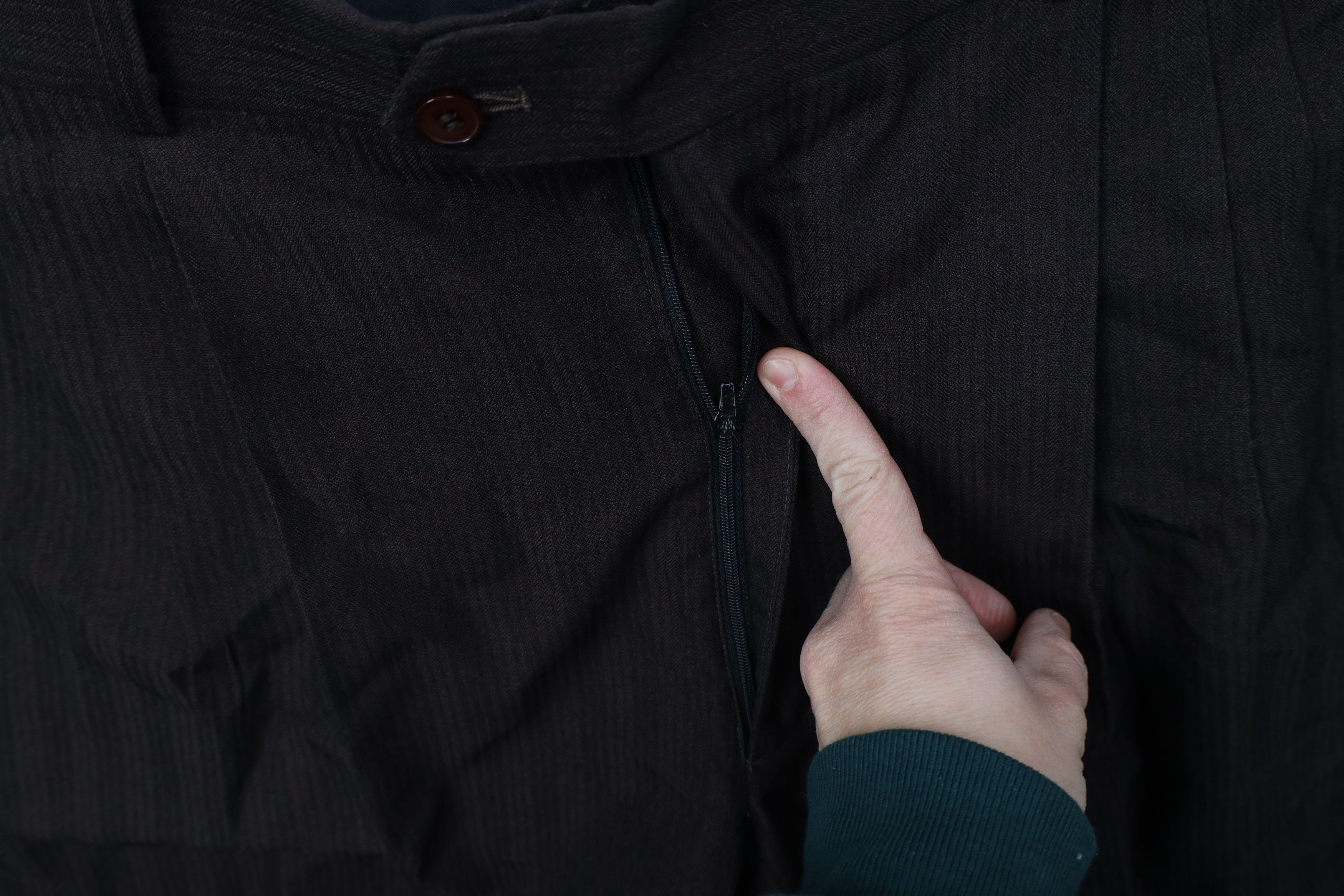 Vintage Vintage 90s Streetwear Knit Wide Leg Chino Pants Brown Size US 38 / EU 54 - 6 Thumbnail