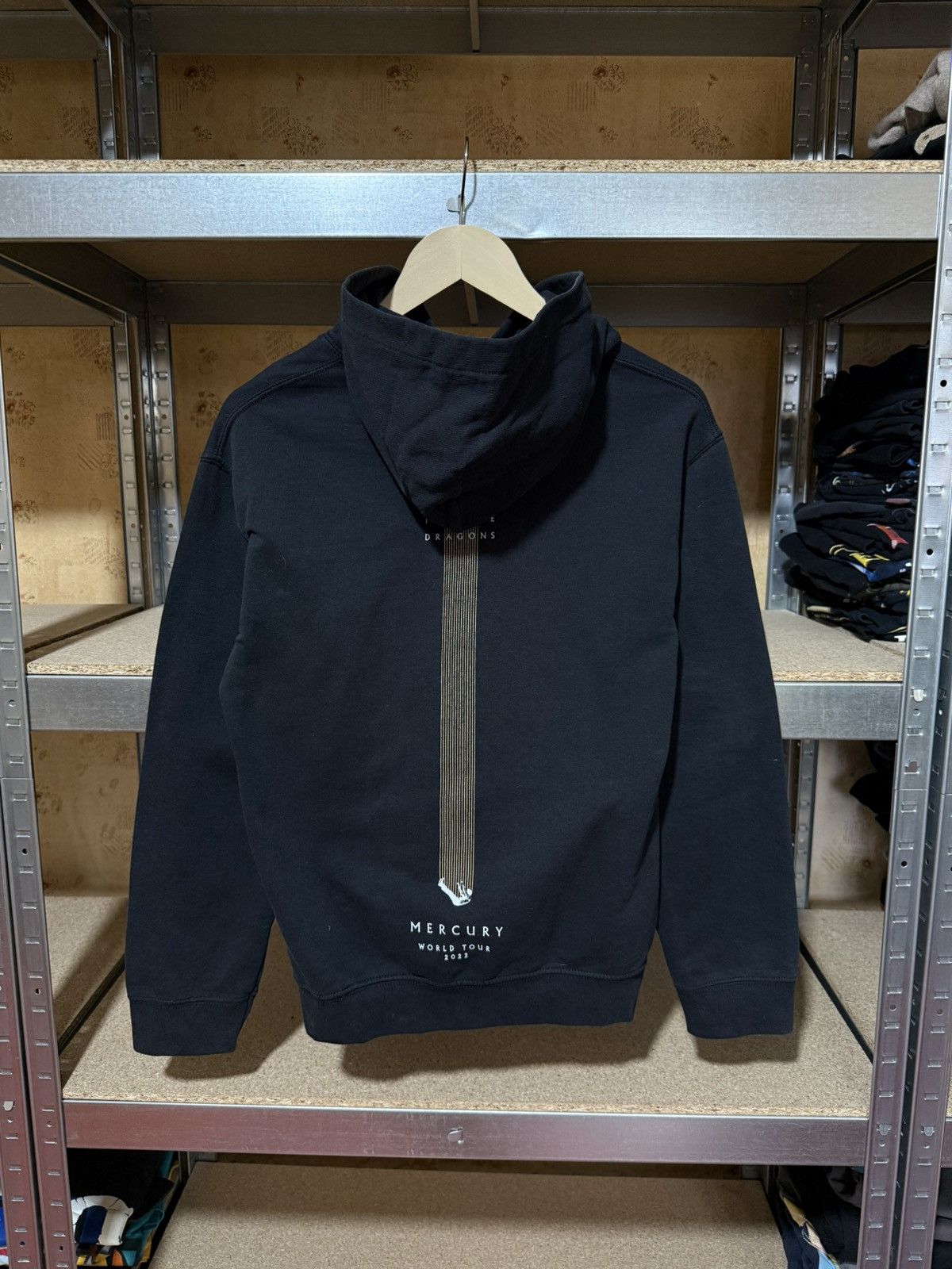 Band Tees × Vintage Vintage Imagine Dragons Mercury World Tour 2022 Hoodie Y2K Size US S / EU 44-46 / 1 - 2 Thumbnail