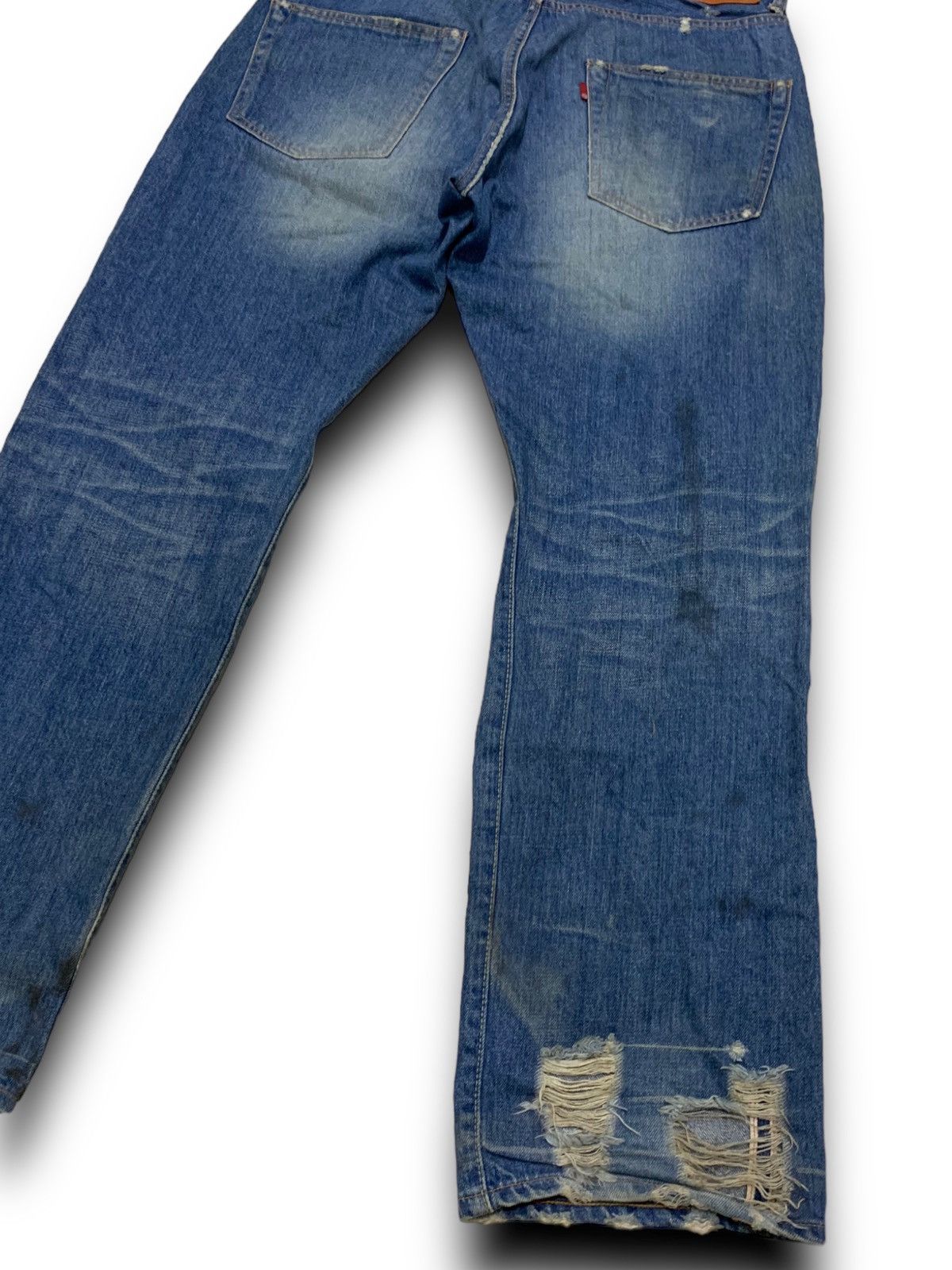 Hysteric Glamour HYSTERIC GLAMOUR DISTRESSED DENIM JAPANESE BRANDS JEANS Size US 34 / EU 50 - 18 Thumbnail