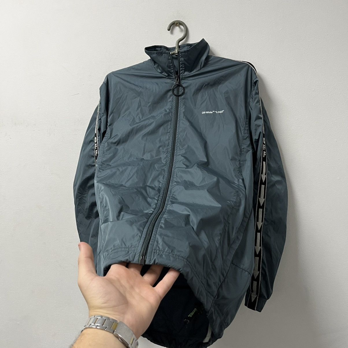 Off-White Off White Windbreaker Zip Up Nylon Size XS-S Size US XS / EU 42 / 0 - 9 Thumbnail