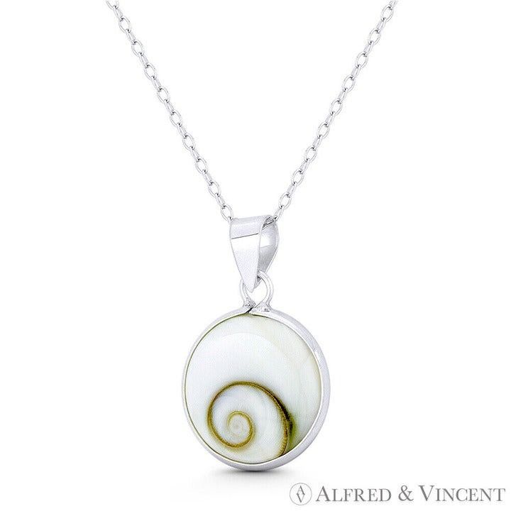 Other Round Faux Seashell Enamel Beachbum Charm Pendant Size ONE SIZE - 1 Preview