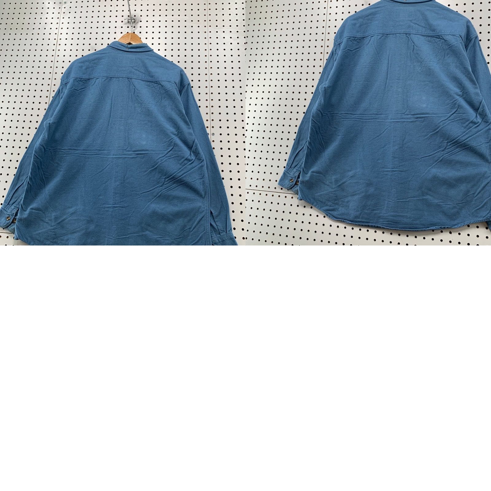 Vintage Cabela's Chamois Button Shirt Mens Large Blue Deerskin Soft Long Sleeve Outdoor Shirt Size US L / EU 52-54 / 3 - 9 Thumbnail