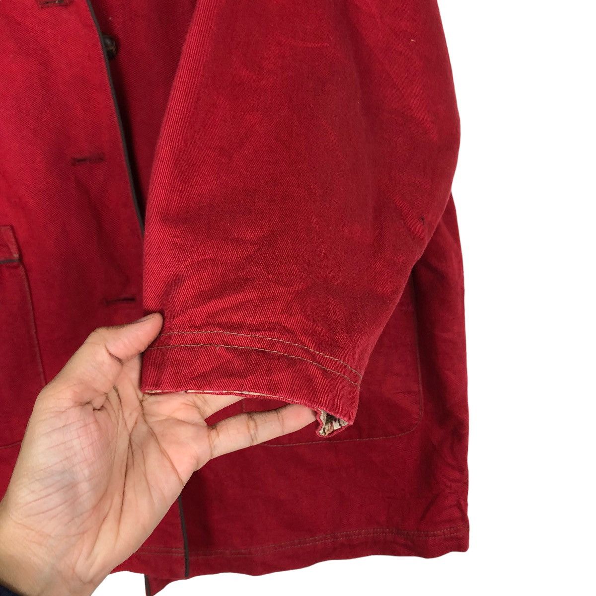 Japanese Brand 🔥Vintage Long Jacket Quilted Nishide Japan Issey Miyake Size US M / EU 48-50 / 2 - 15 Thumbnail