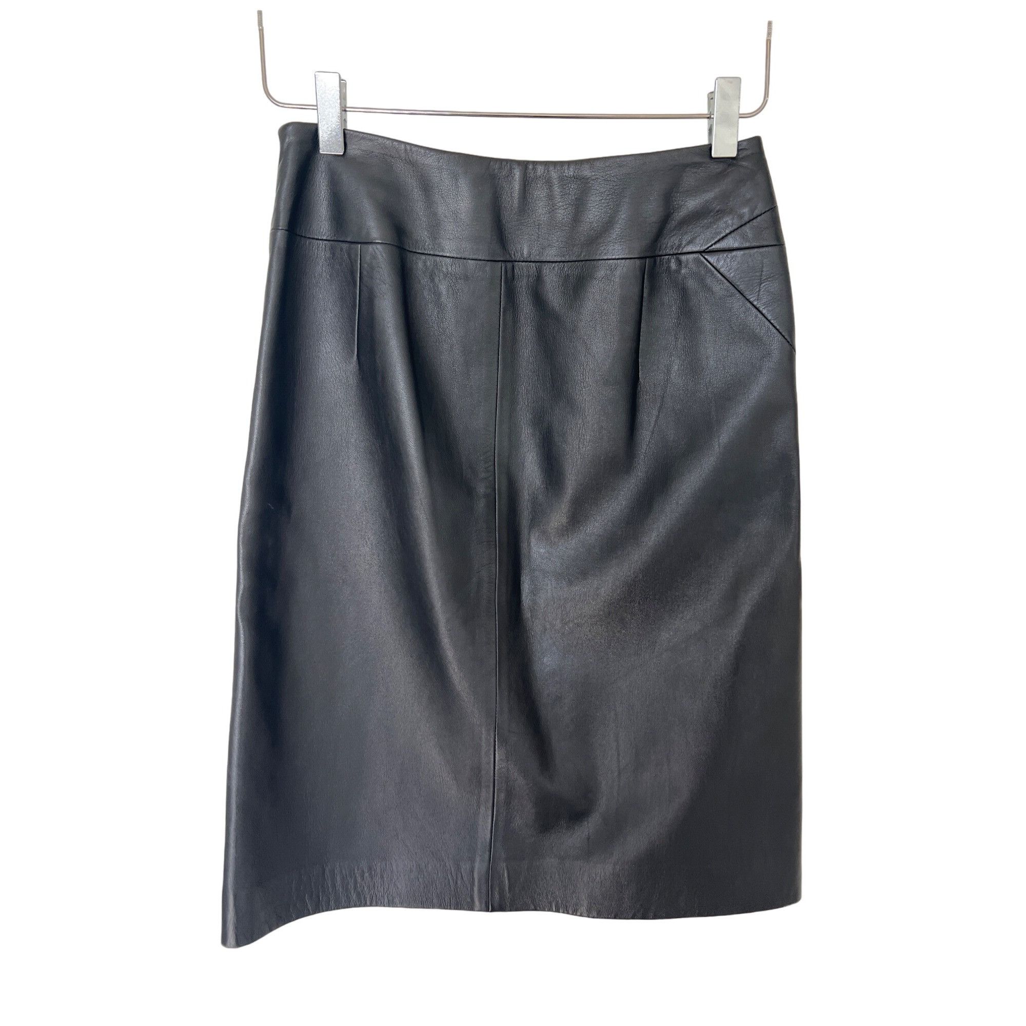 Versus Versace Versus Versace Leather Skirt Size 28" / US 6 / IT 42 - 2 Thumbnail