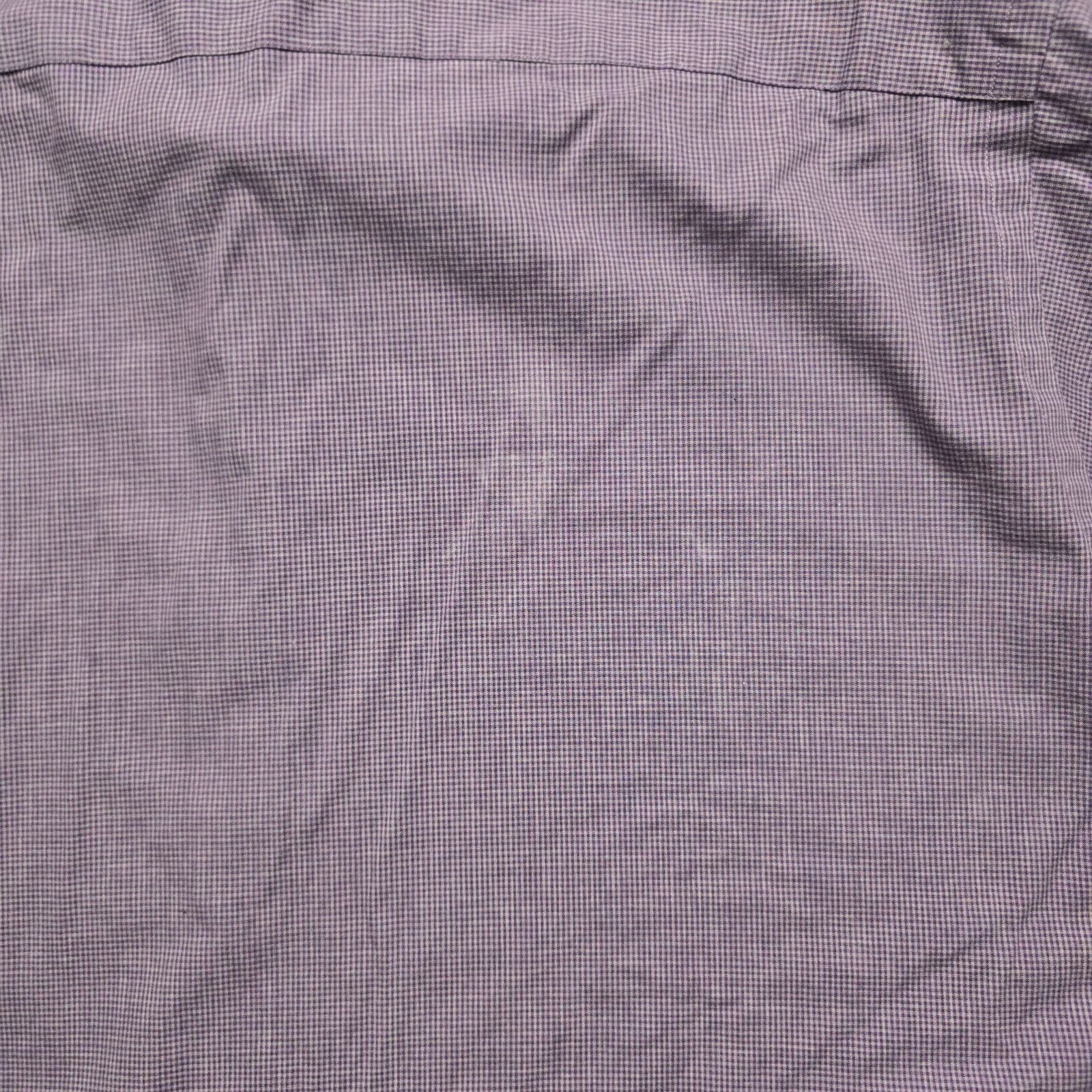Vintage Neiman Marcus New Purple Button Up Cotton 2XL Dress Shirt Size US XXL / EU 58 / 5 - 7 Thumbnail