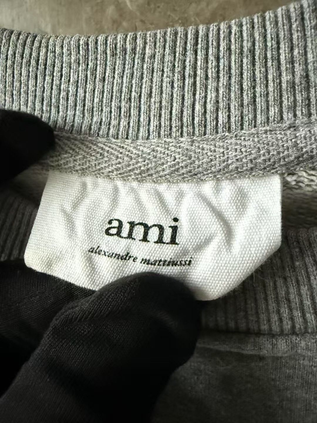 AMI Ami Chest Embroidered Logo Sweatshirt Size US XL / EU 56 / 4 - 3 Thumbnail