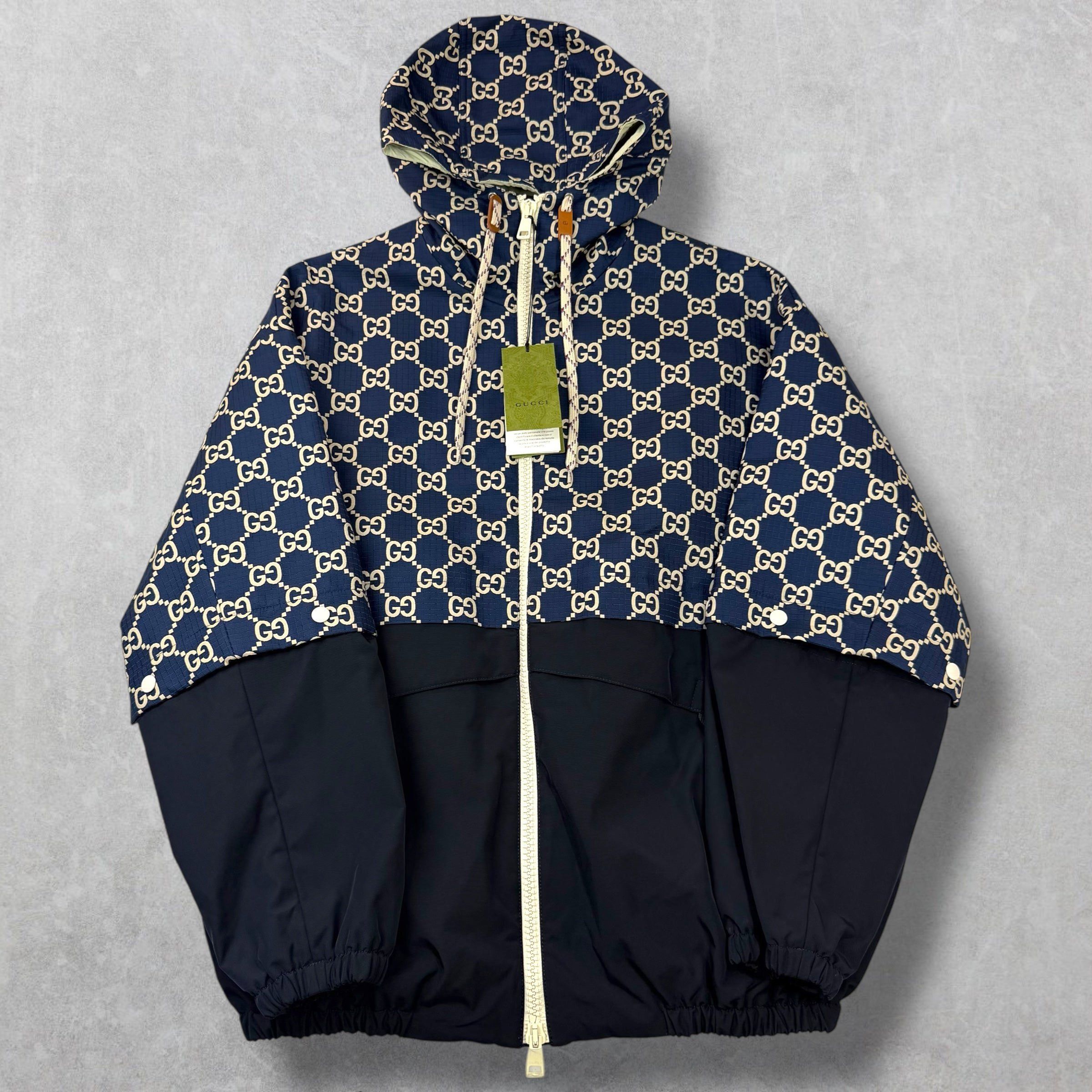 Gucci Gucci GG Ripstop Convertible Jacket 48 (XL) Size US XL / EU 56 / 4 - 1 Thumbnail