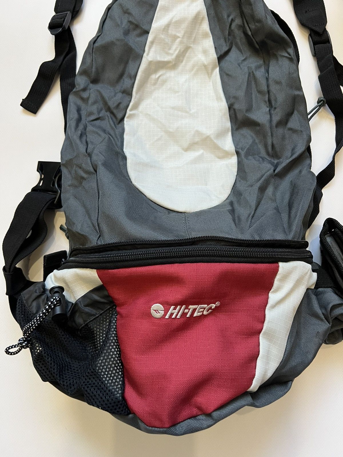 Hi Tec Hi Tec Grey Bag Backpack Touristic Gorpcore Size ONE SIZE - 2 Thumbnail