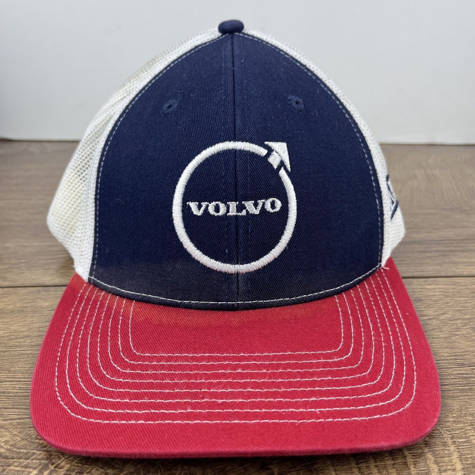 Other VOLVO Snapback Hat VOLVO Blue Red Hat Adjustable Adult Size Size ONE SIZE - 3 Thumbnail