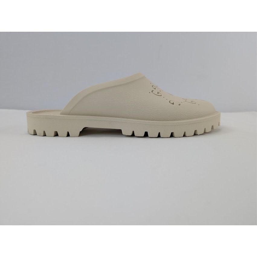 Gucci o1rshd1 GG Monogram Back Open Slip-On Sandal Size: 13.5 Size US 14 / EU 47 - 4 Thumbnail
