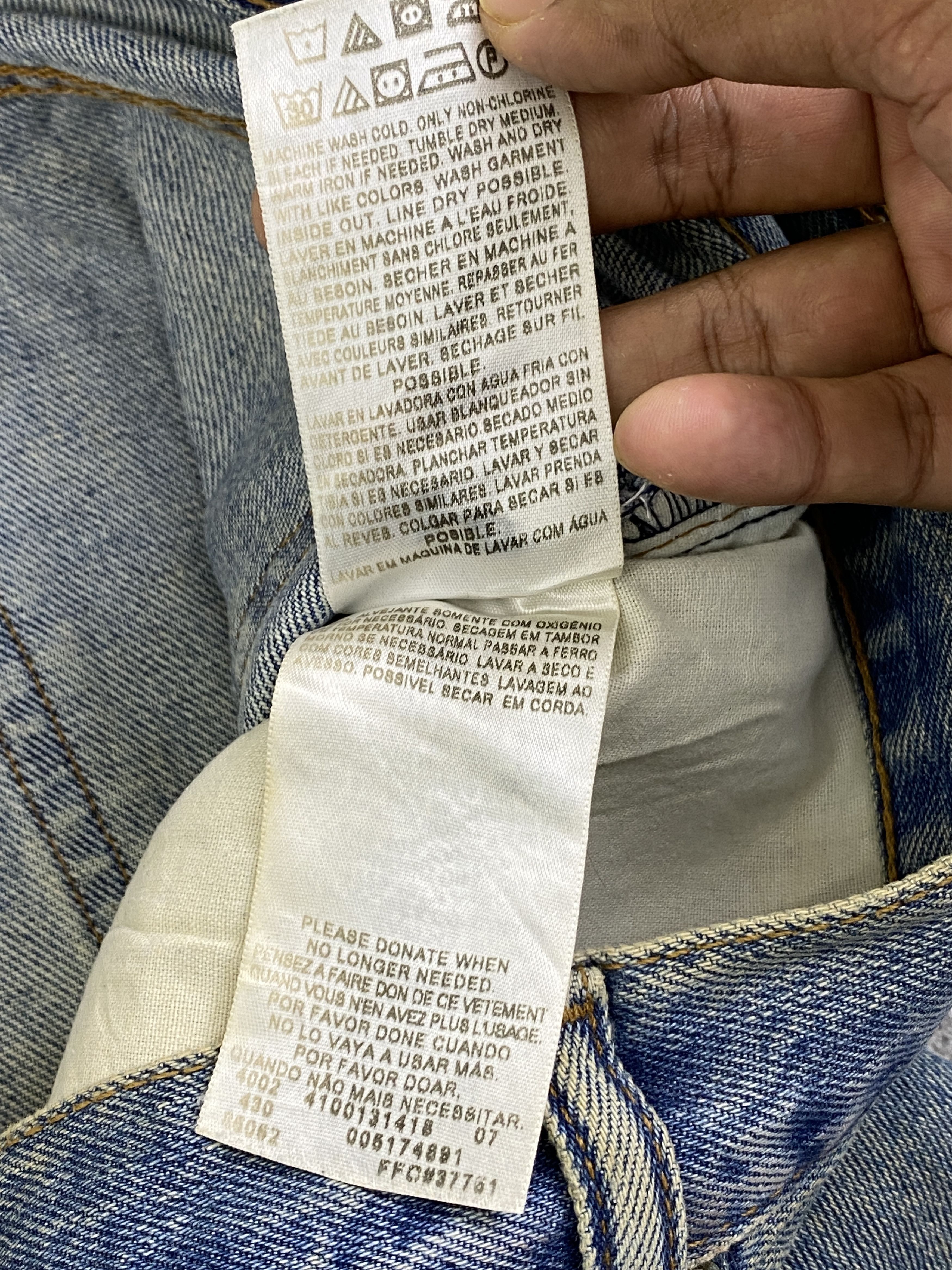 Levi's × Vintage Vintage Levis 517 Rusty Flared Dirty Jeans Size US 42 / EU 58 - 9 Thumbnail
