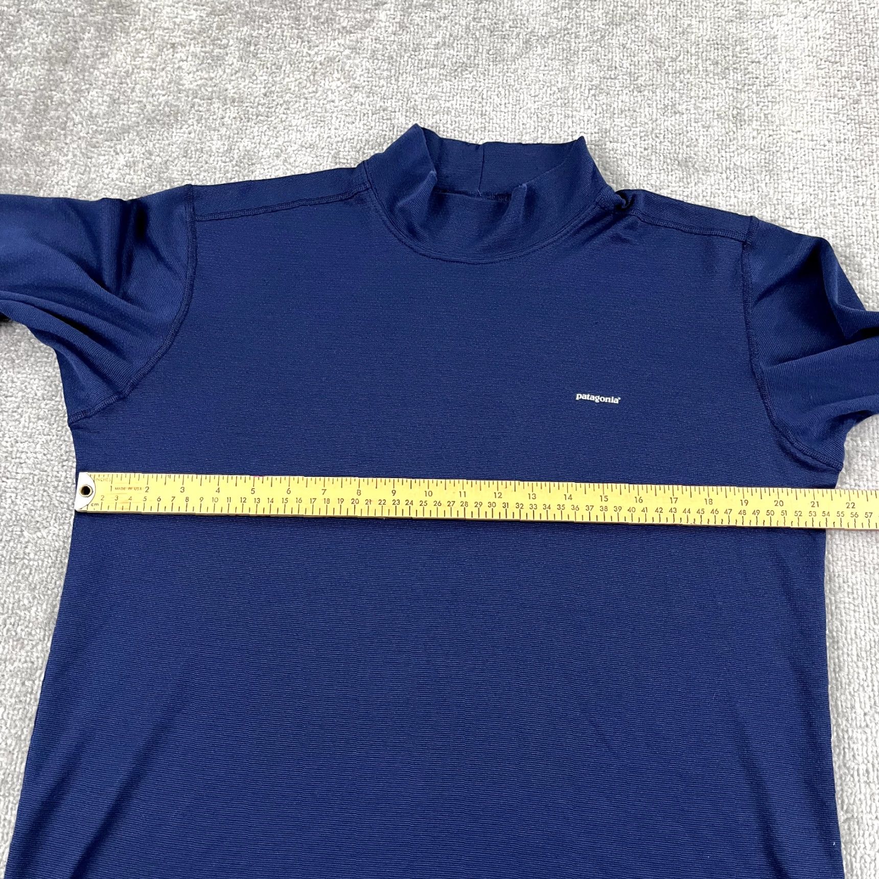 Patagonia VINTAGE Patagonia Shirt Mens M Blue Capilene Stretch Performance Hiking USA Made Size US M / EU 48-50 / 2 - 5 Thumbnail