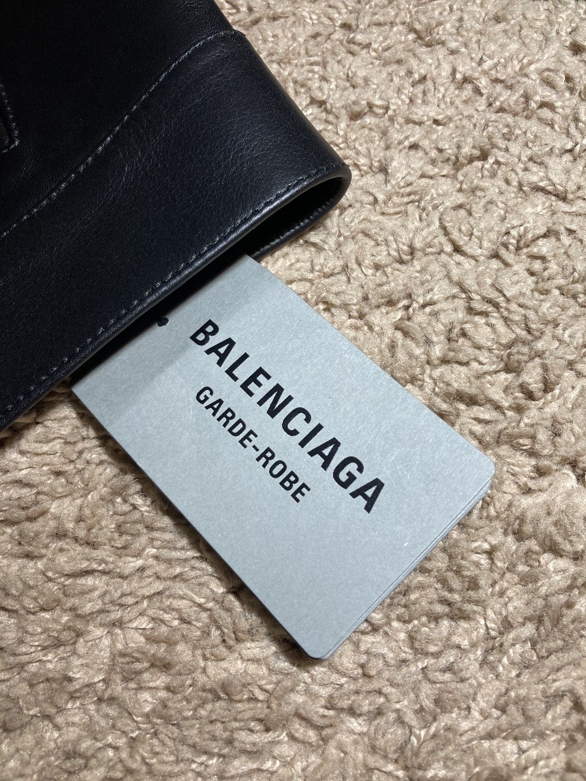 Balenciaga New 2023 Balenciaga Loose Leather Trucker Jacket Demna Crop Size US M / EU 48-50 / 2 - 6 Thumbnail