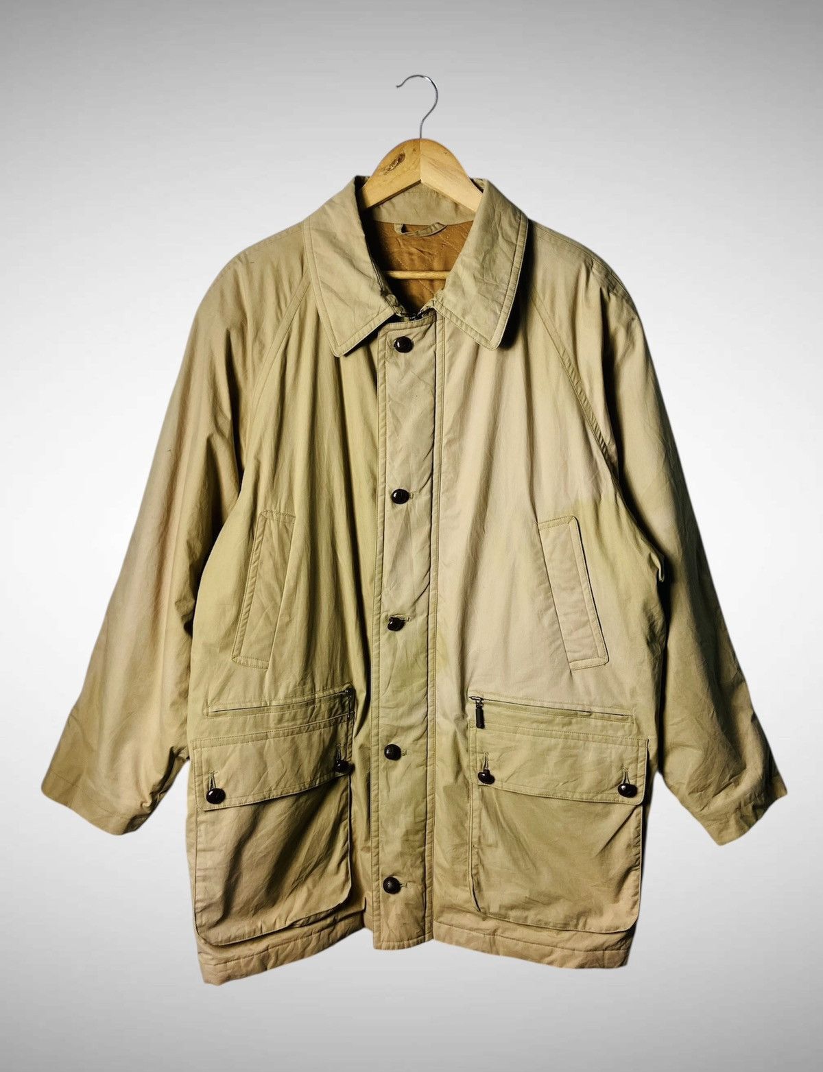 Burberry Prorsum Vintage 80s Burberrys Jacket Size US XL / EU 56 / 4 - 1 Thumbnail