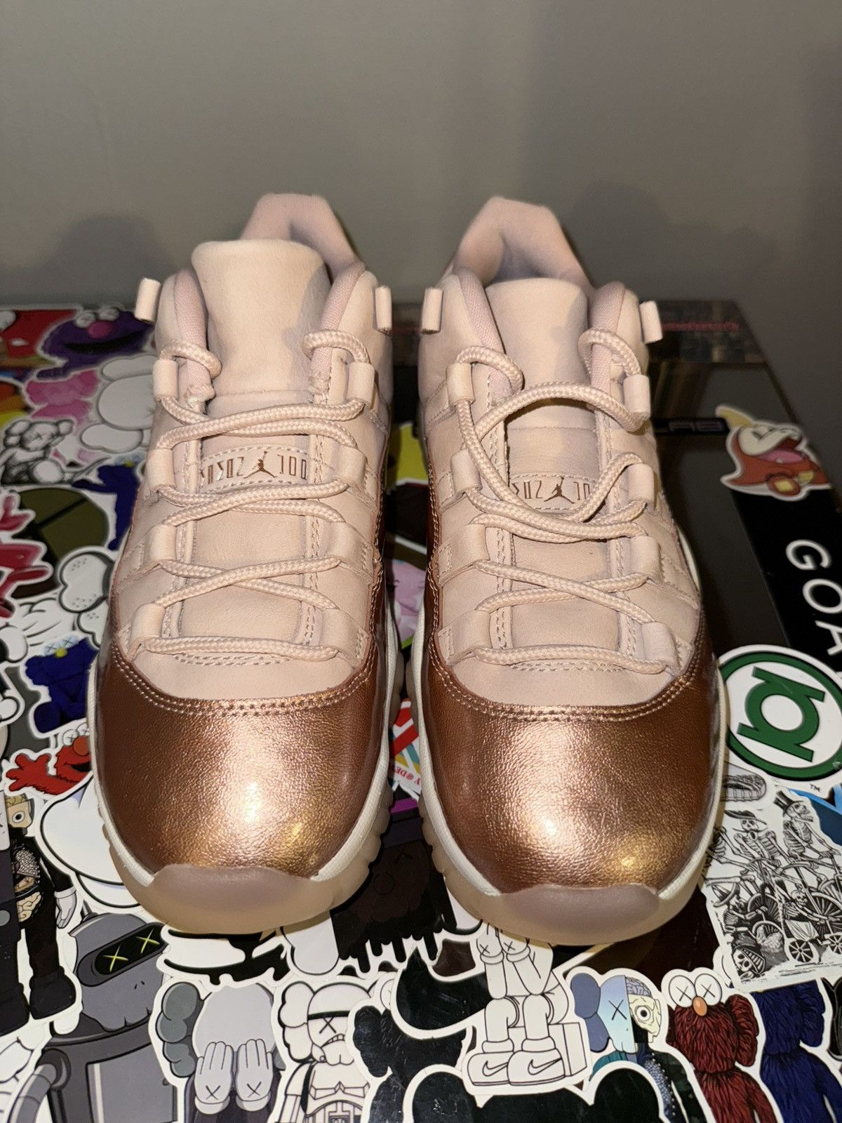 Jordan Brand Jordan 11 Low Rose Gold Size US 7.5 / IT 37.5 - 3 Thumbnail
