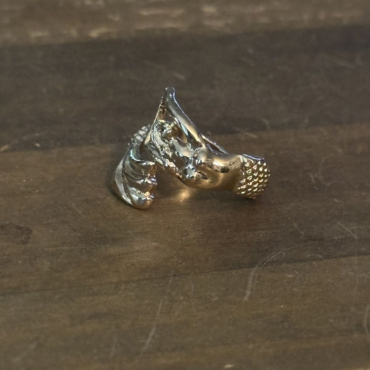 Other Gold tone mermaid wrap ring Size ONE SIZE - 8 Thumbnail
