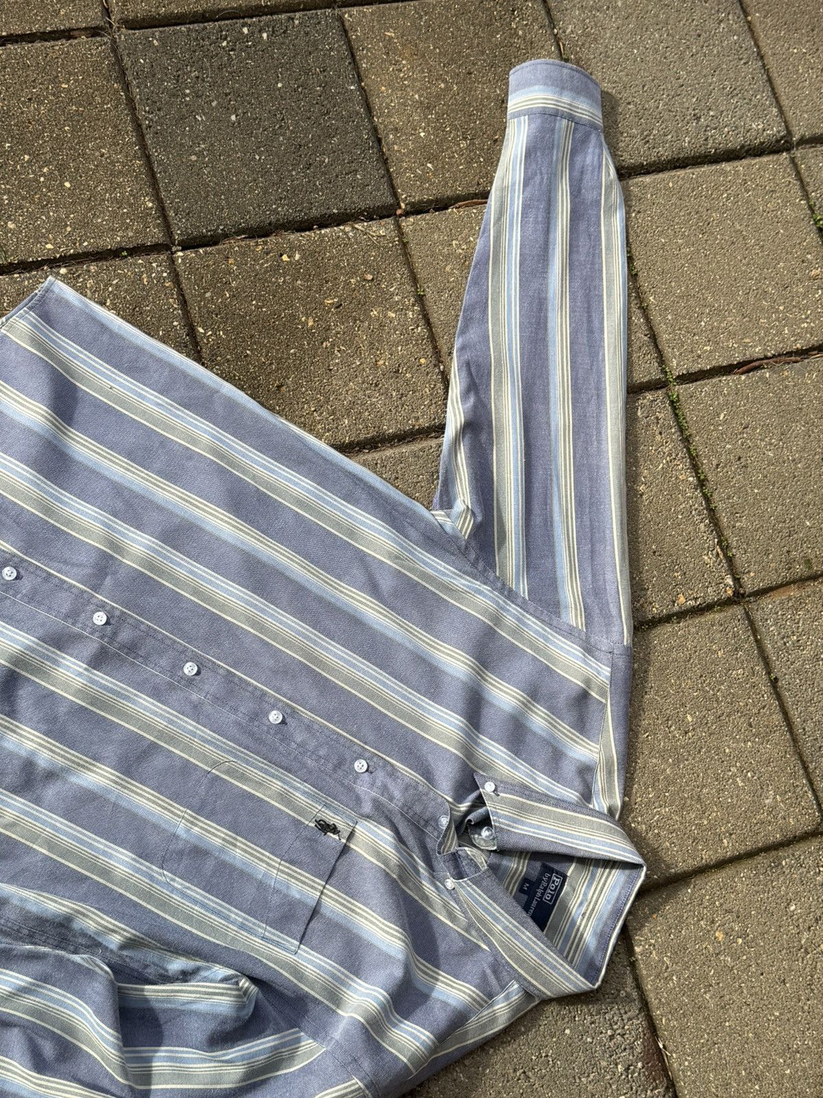 Polo Ralph Lauren Ralph Lauren Button Down Collared Shirt Size US M / EU 48-50 / 2 - 2 Thumbnail