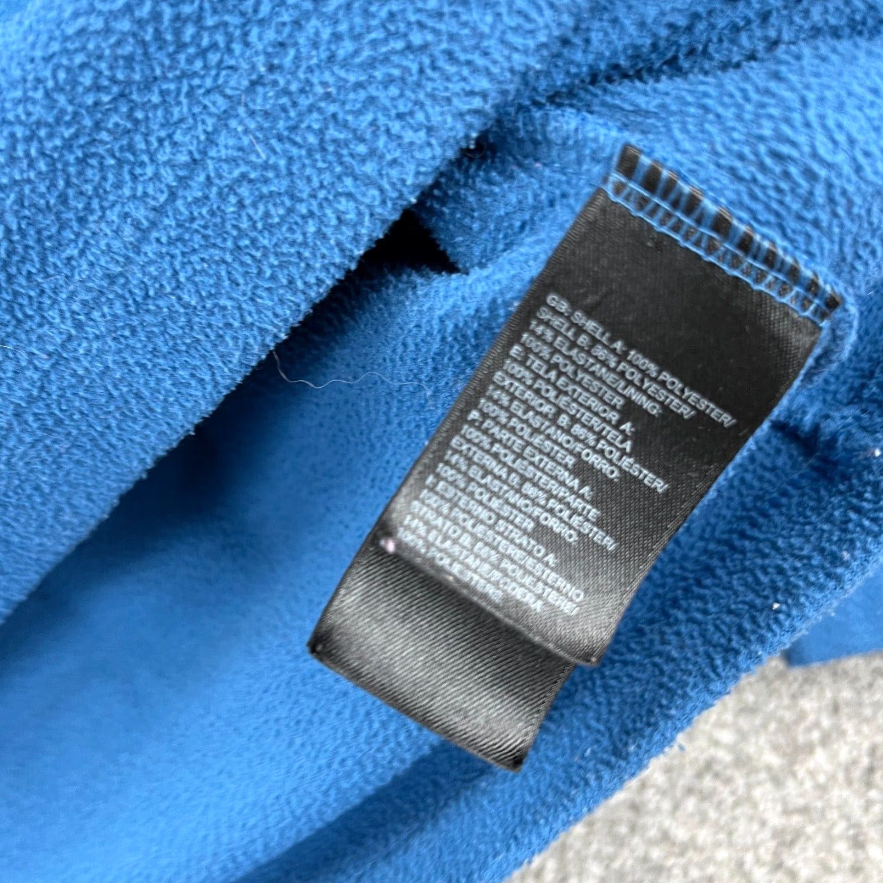 The North Face North Face Sweate Men Large Blue Pullover Half Zip Fleece Jacket Layer Hiking Size US L / EU 52-54 / 3 - 4 Thumbnail