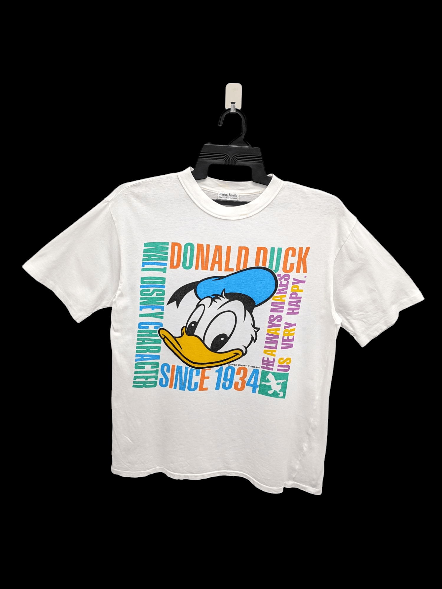 Disney VINTAGE MICKEY FAMILY DONALD DUCK WALT DISNEY Size US M / EU 48-50 / 2 - 1 Thumbnail