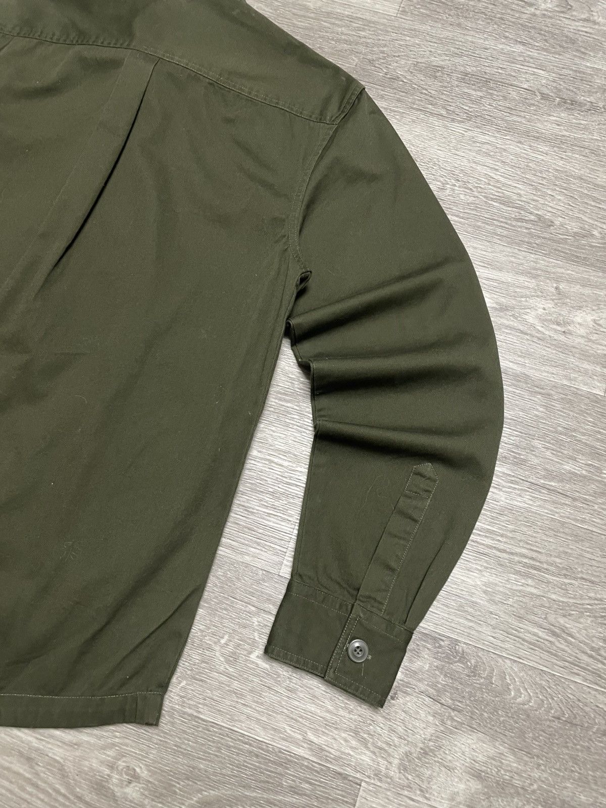 Barbour BARBOUR Beacon Forest Green Twill Overshirt Jacket Size US M / EU 48-50 / 2 - 19 Thumbnail