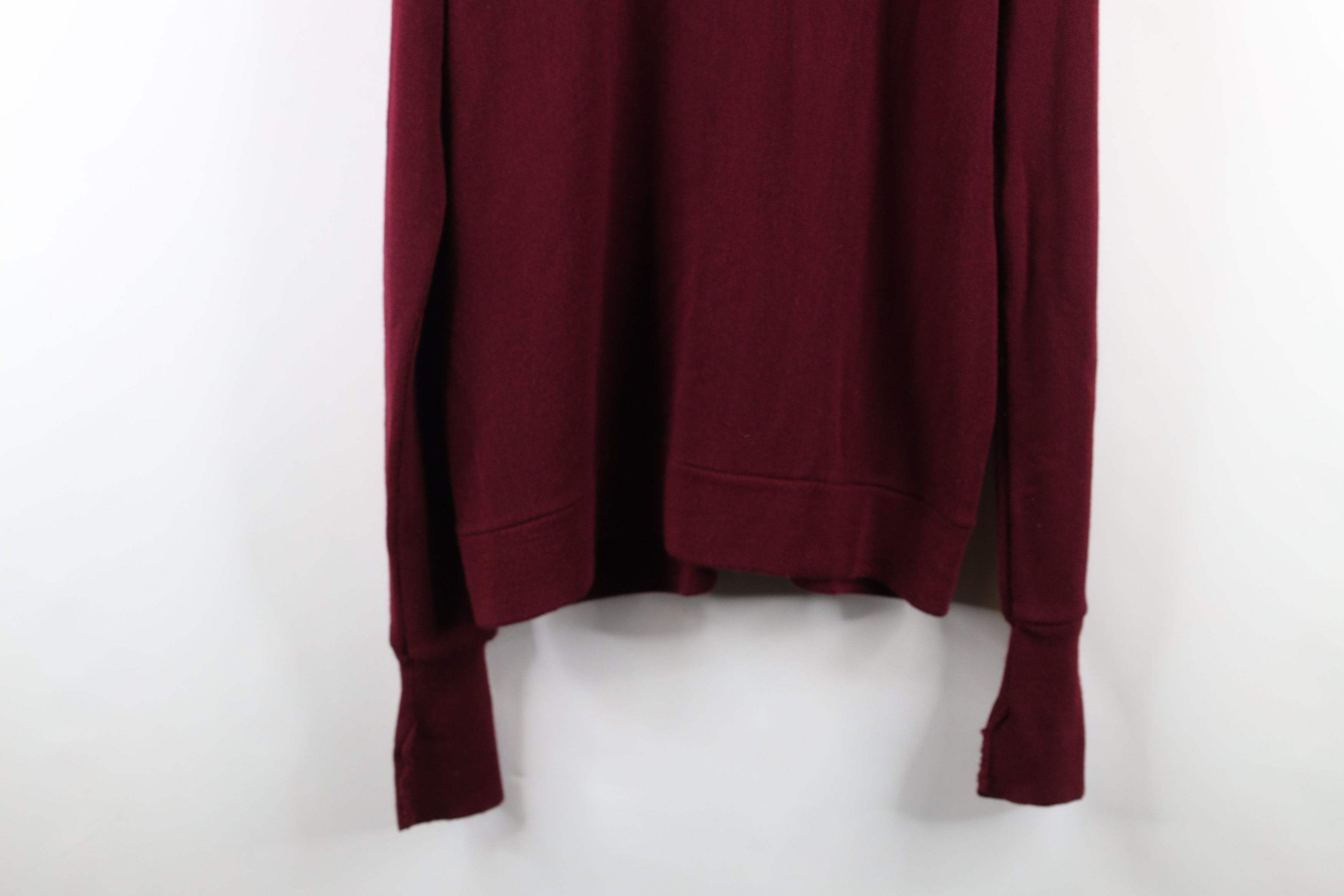 Vintage Vintage 90s Streetwear Knit Cardigan Sweater Maroon USA Size US L / EU 52-54 / 3 - 12 Thumbnail