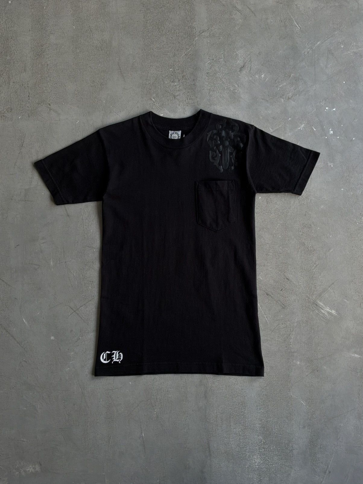 Chrome Hearts Vintage Chrome - Tonal Cemetery Tee Size US S / EU 44-46 / 1 - 2 Thumbnail