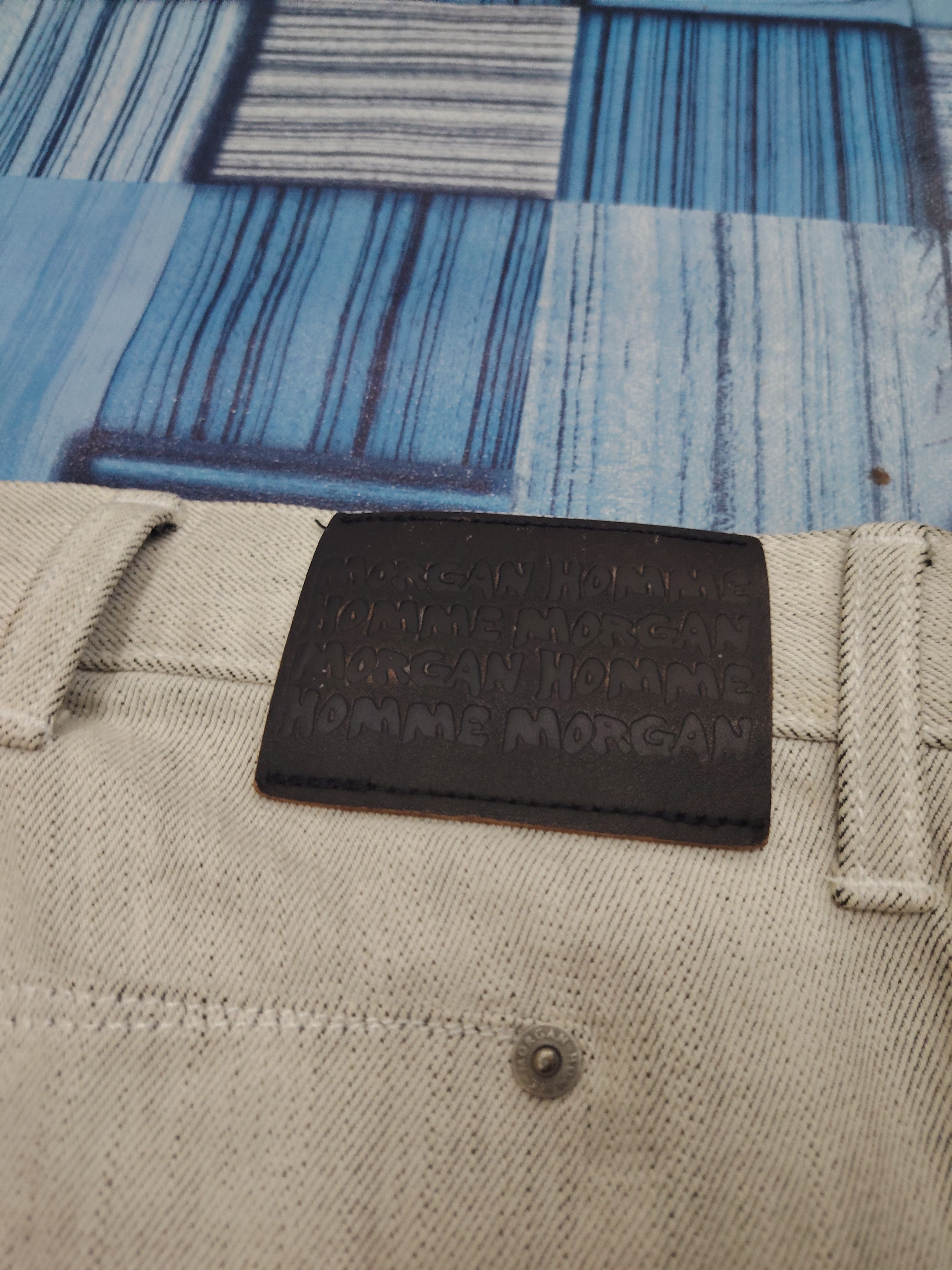 If Six Was Nine Japanese Morgan Homme Python Flared Jeans Bootcut Size US 30 / EU 46 - 13 Thumbnail