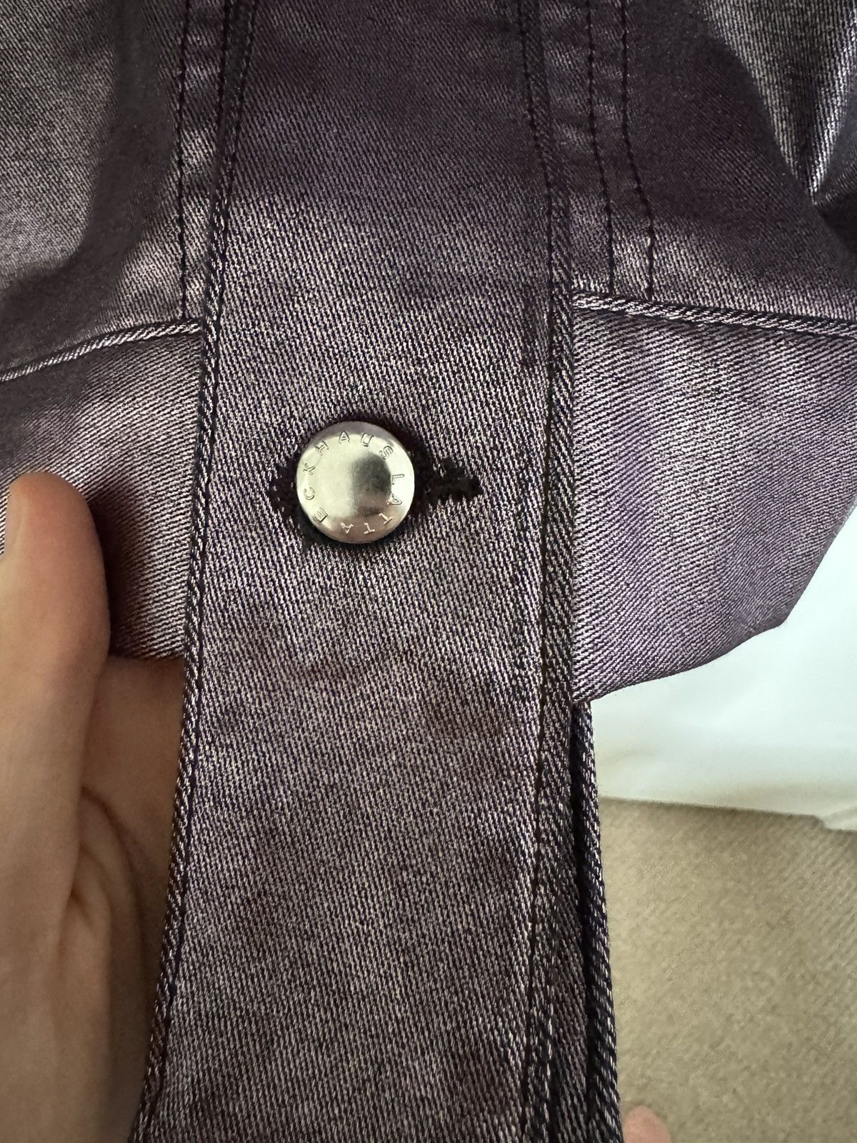 Eckhaus Latta Eckhaus Latta Metalic Coated Jacket Size US M / EU 48-50 / 2 - 3 Thumbnail