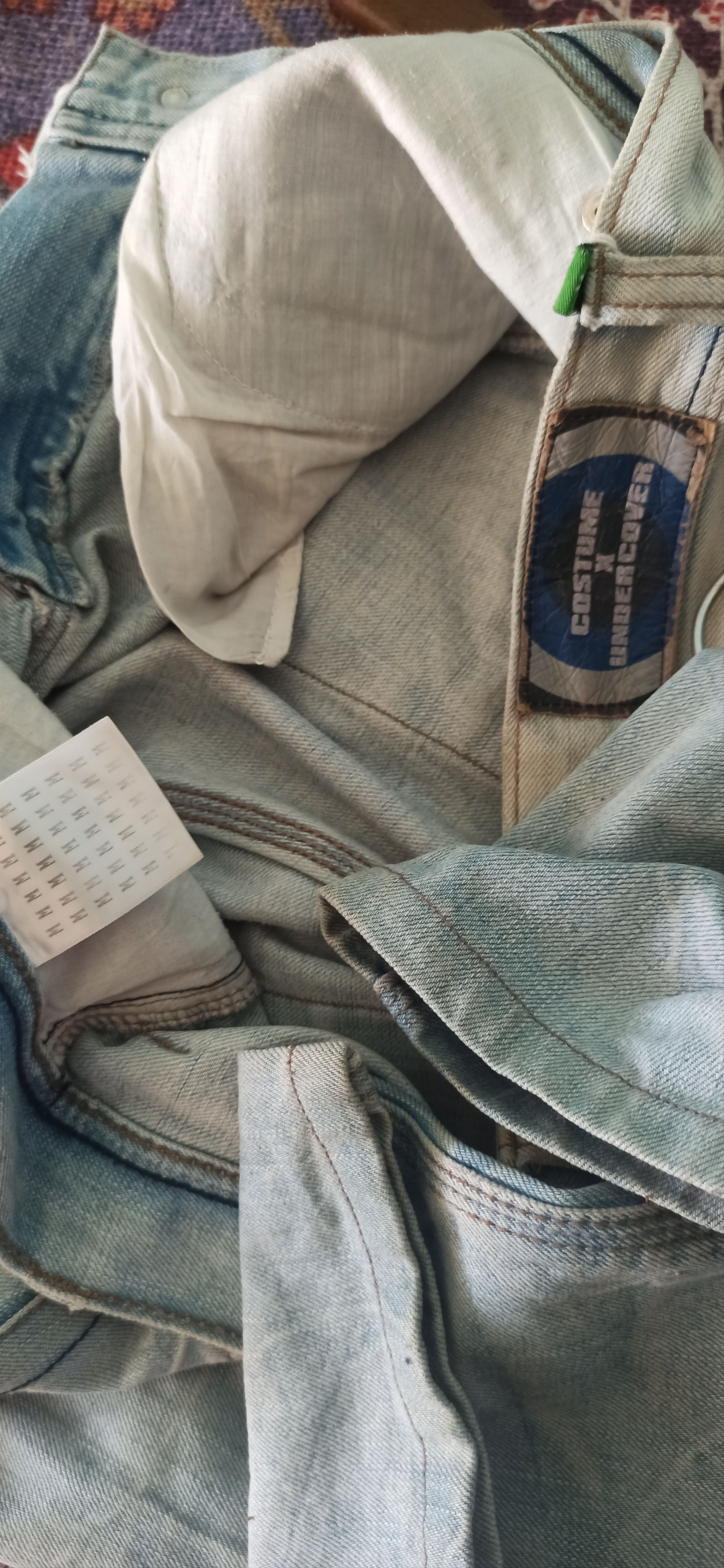 Japanese Brand × Undercover 🔥FAST SALE🔥Costume X Undercover Ripped Denim Size US 31 - 11 Thumbnail