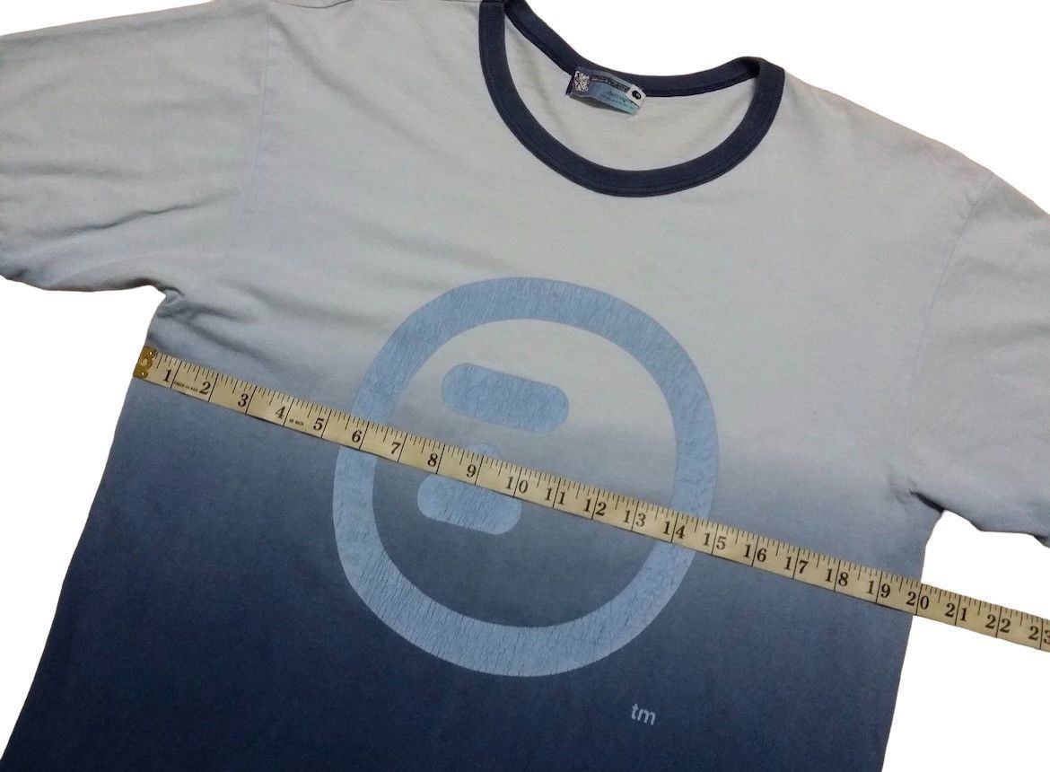 ICONIC🔥A BATHING APE BAPE GRADIENT HEAD TEE SHIRT