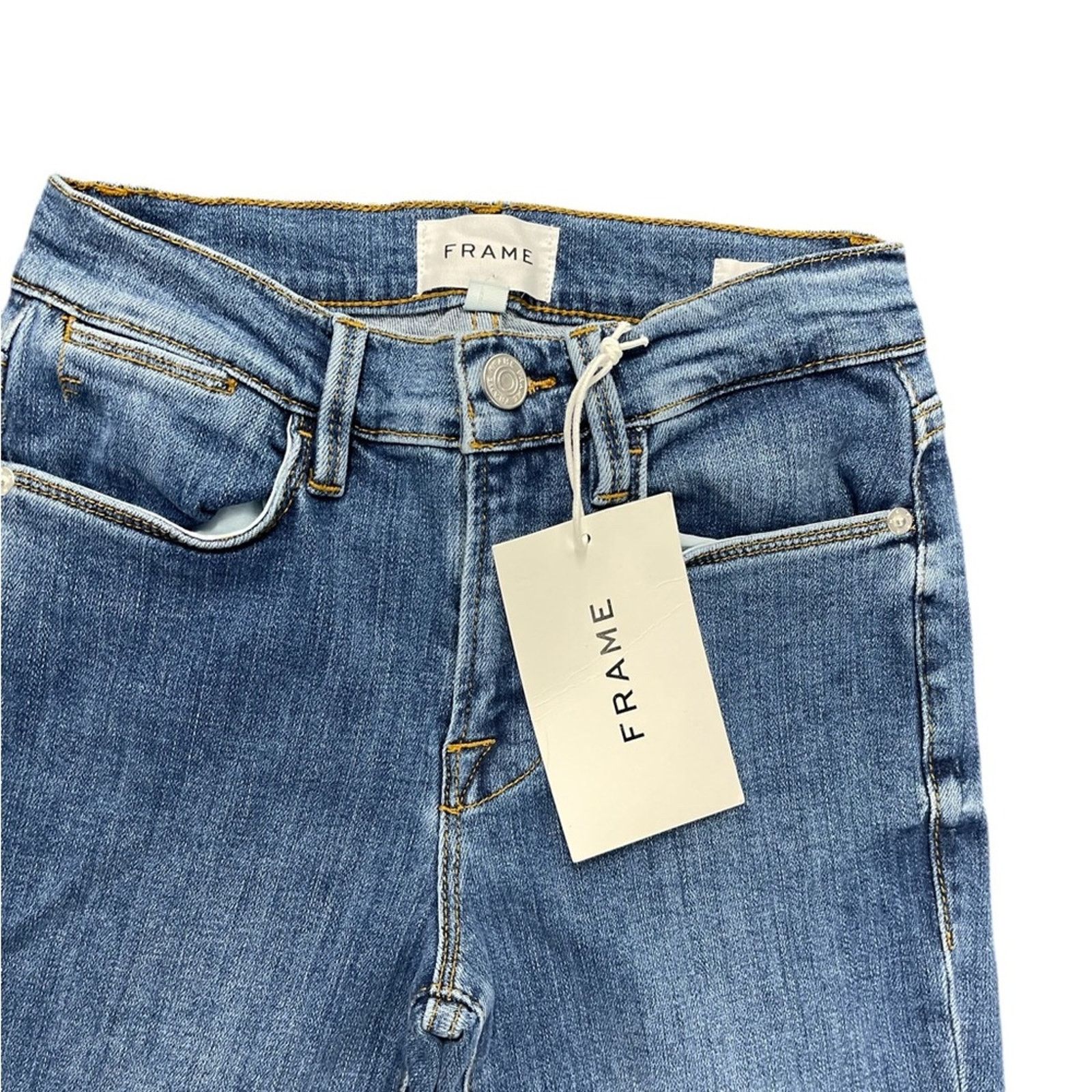 Frame *BNWT* Women’s Frame Le High Flare Denim Jeans Size 24" / US 00 / IT 34 - 2 Thumbnail