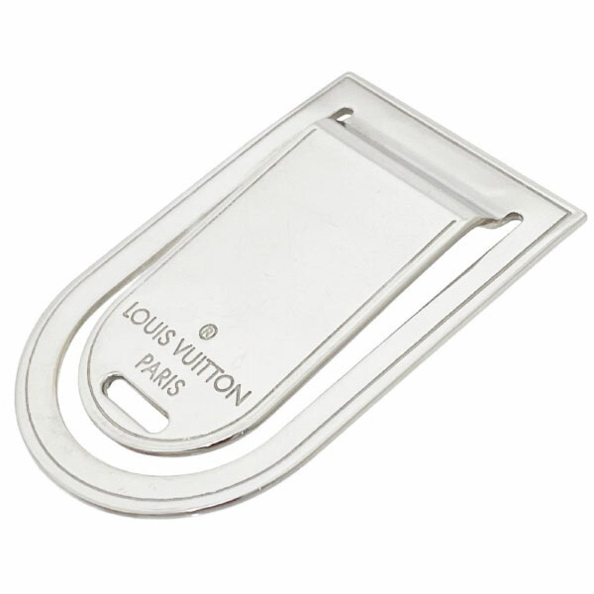 Louis Vuitton Louis Vuitton Money Clip, Porte Address, Metal, Silver, M65067, LOUIS VUITTON, Bill Wallet, Men's, YY-14044 Size ONE SIZE - 1 Thumbnail