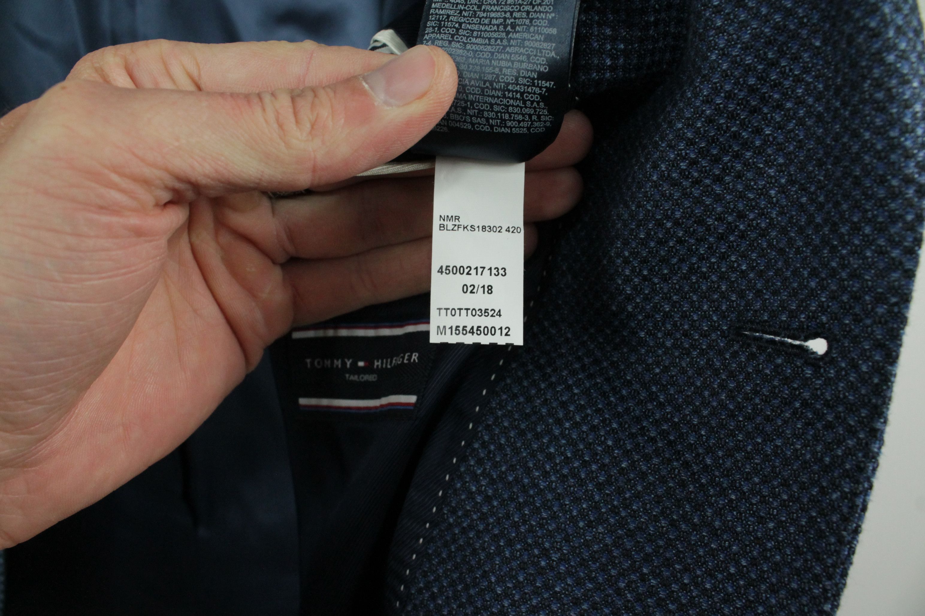 Tommy Hilfiger Tommy Hilfiger Tailored Regular Fit Sport Coat Blazer Jacket Size US M / EU 48-50 / 2 - 14 Thumbnail